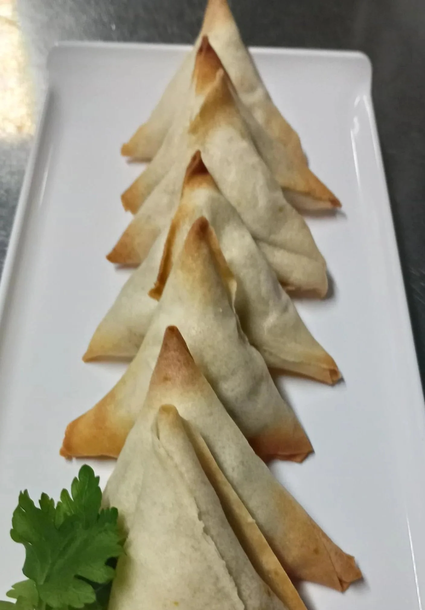 Chicken samosas