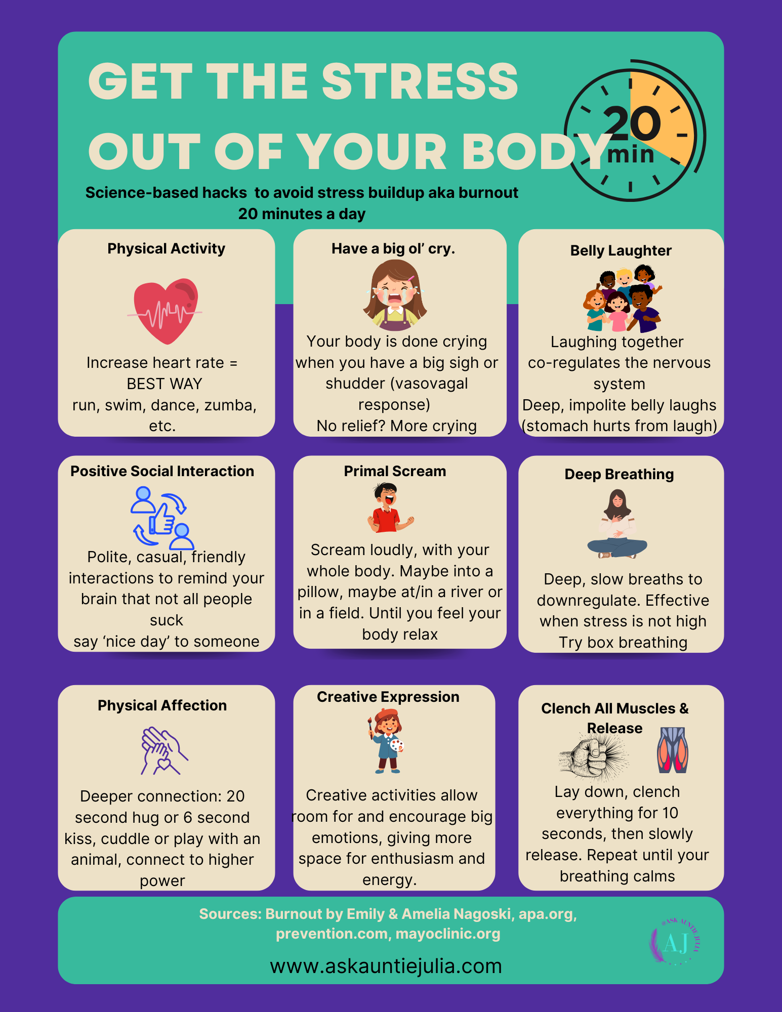 Get the Stress Out of Your Body