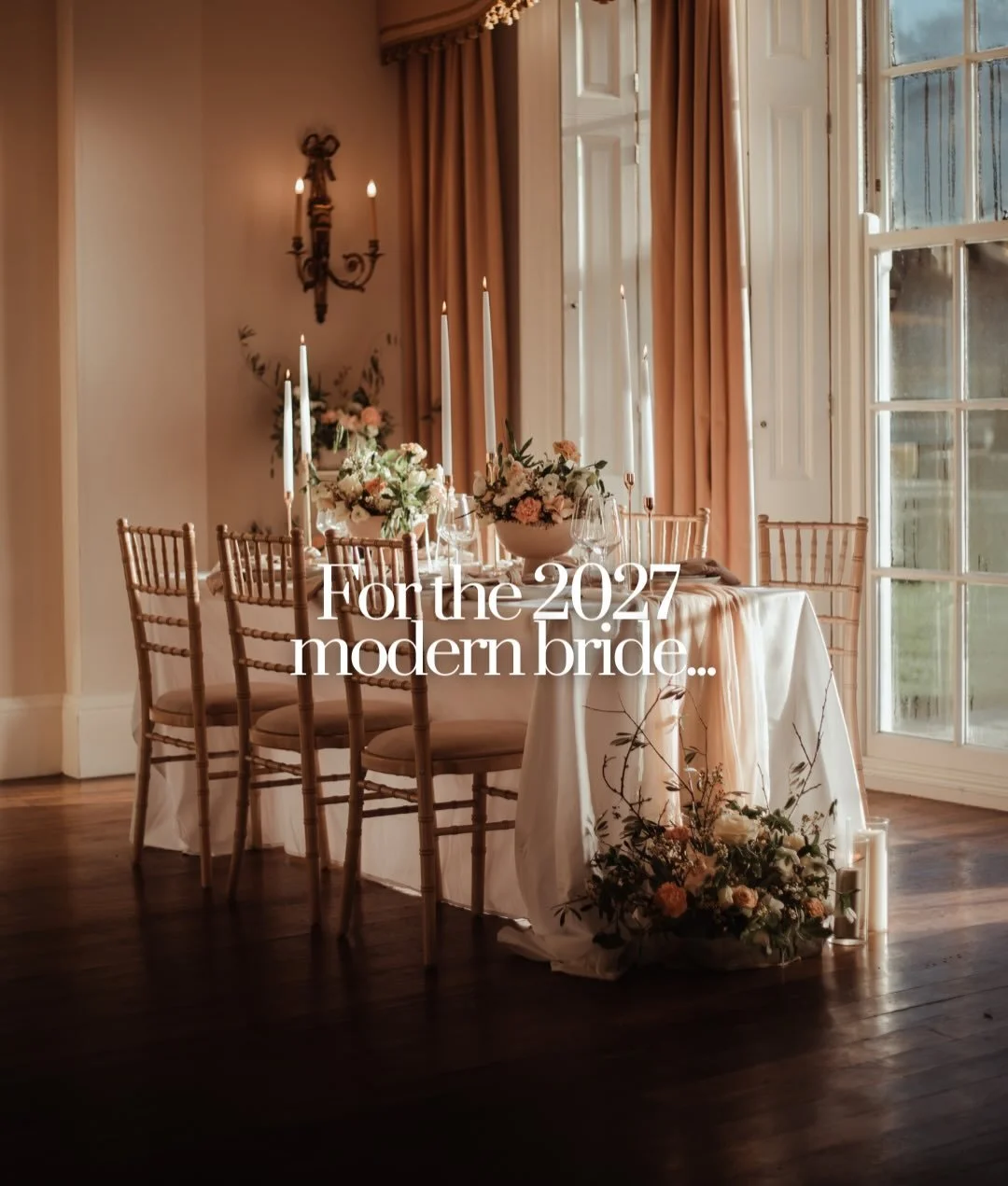 For the 2027 bride who&rsquo;s all about timeless whites&hellip; 🤍