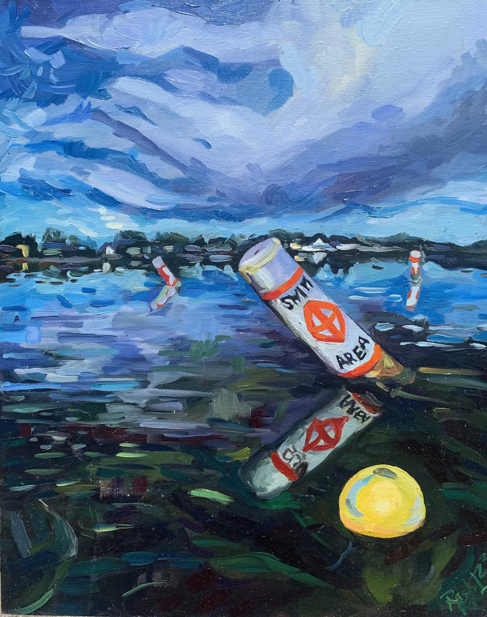 Little Beach Buoy (16x20)-SOLD-300.jpg