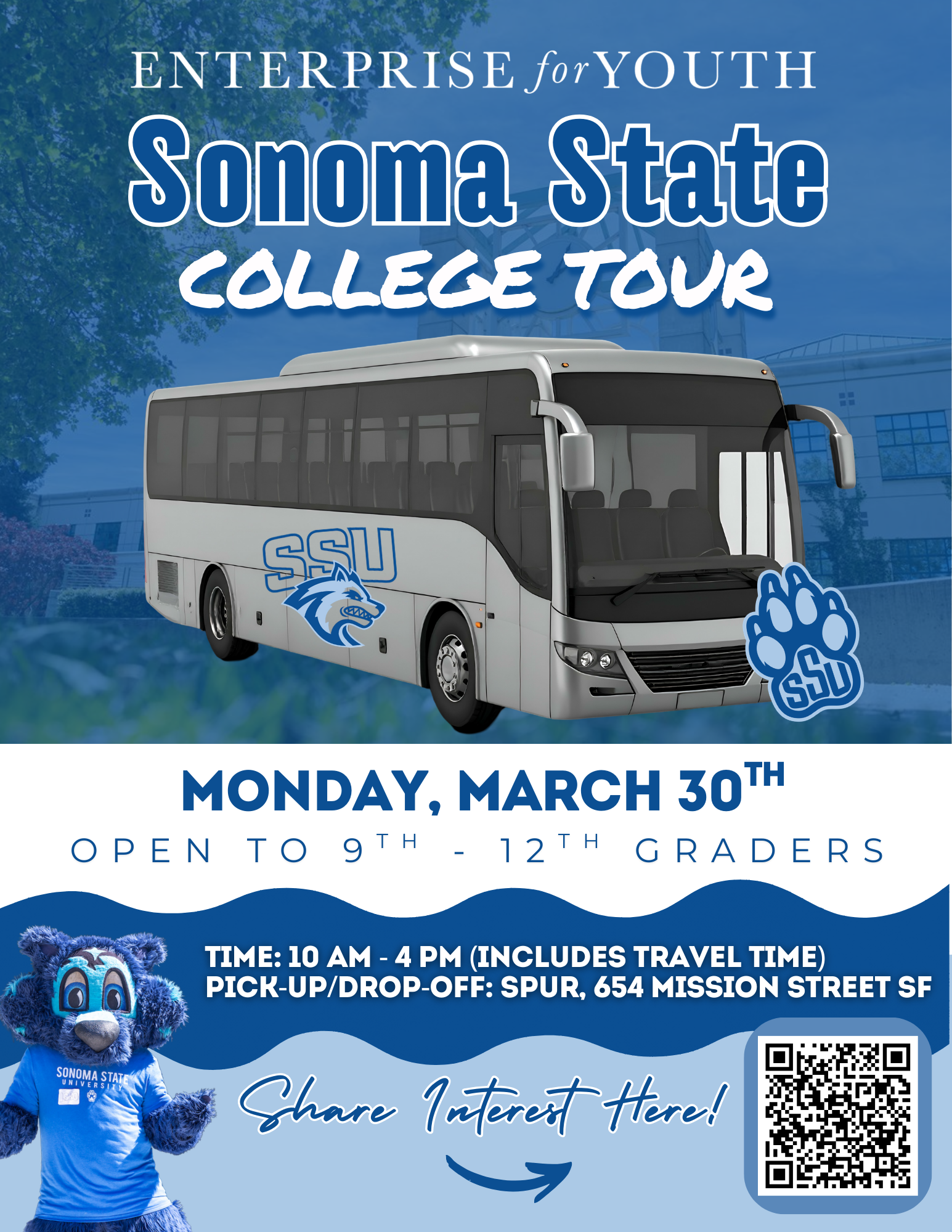 Sonoma State College Tour