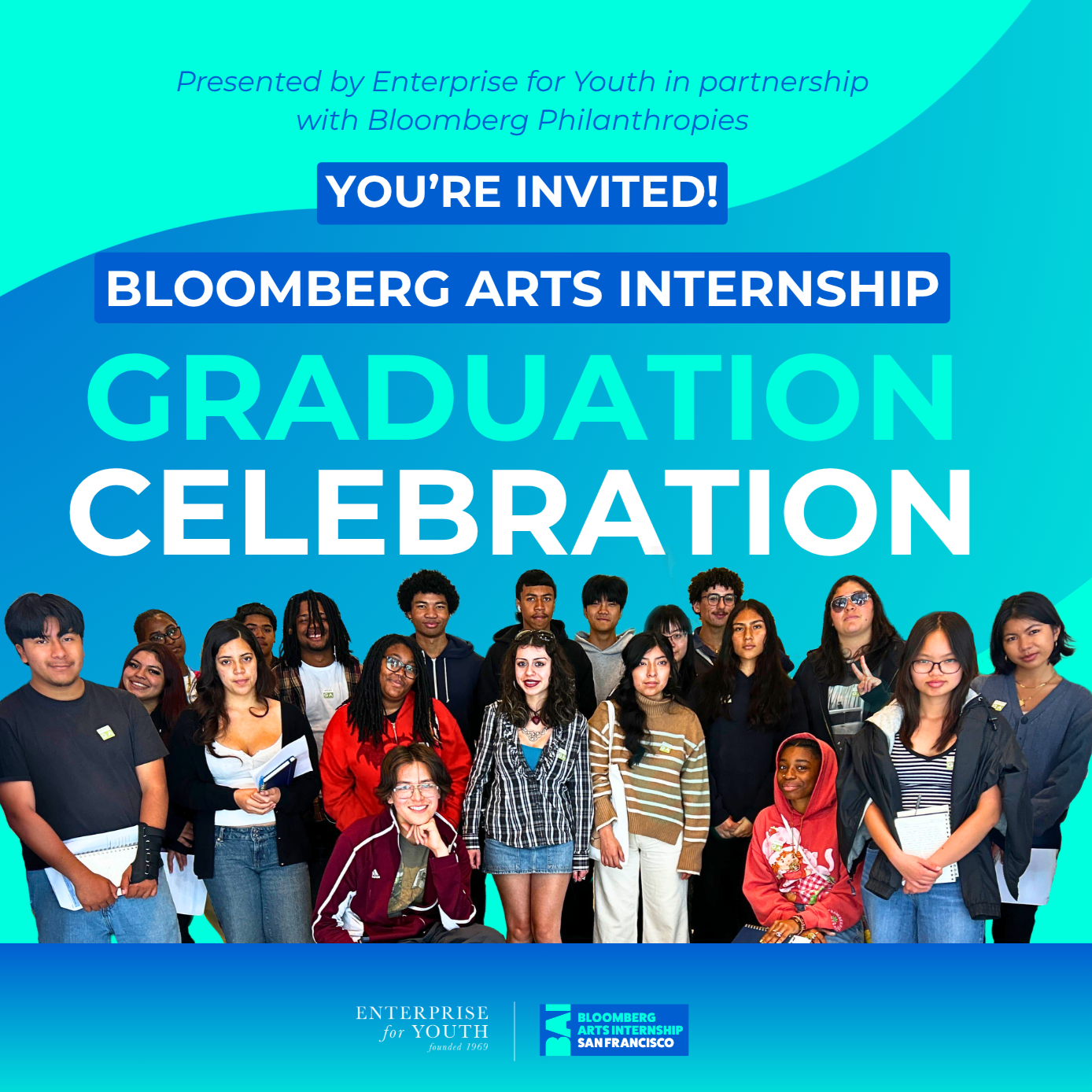 Bloomberg Arts Internship Graduation Celebration