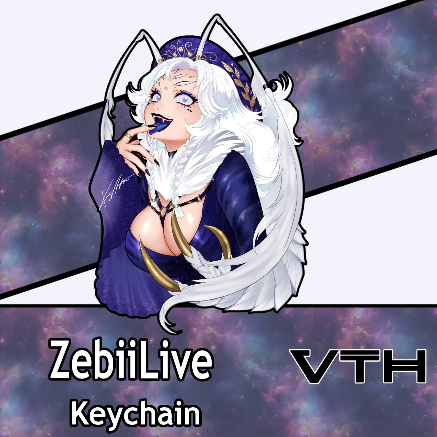 ZebiiLive's Delight Keychain