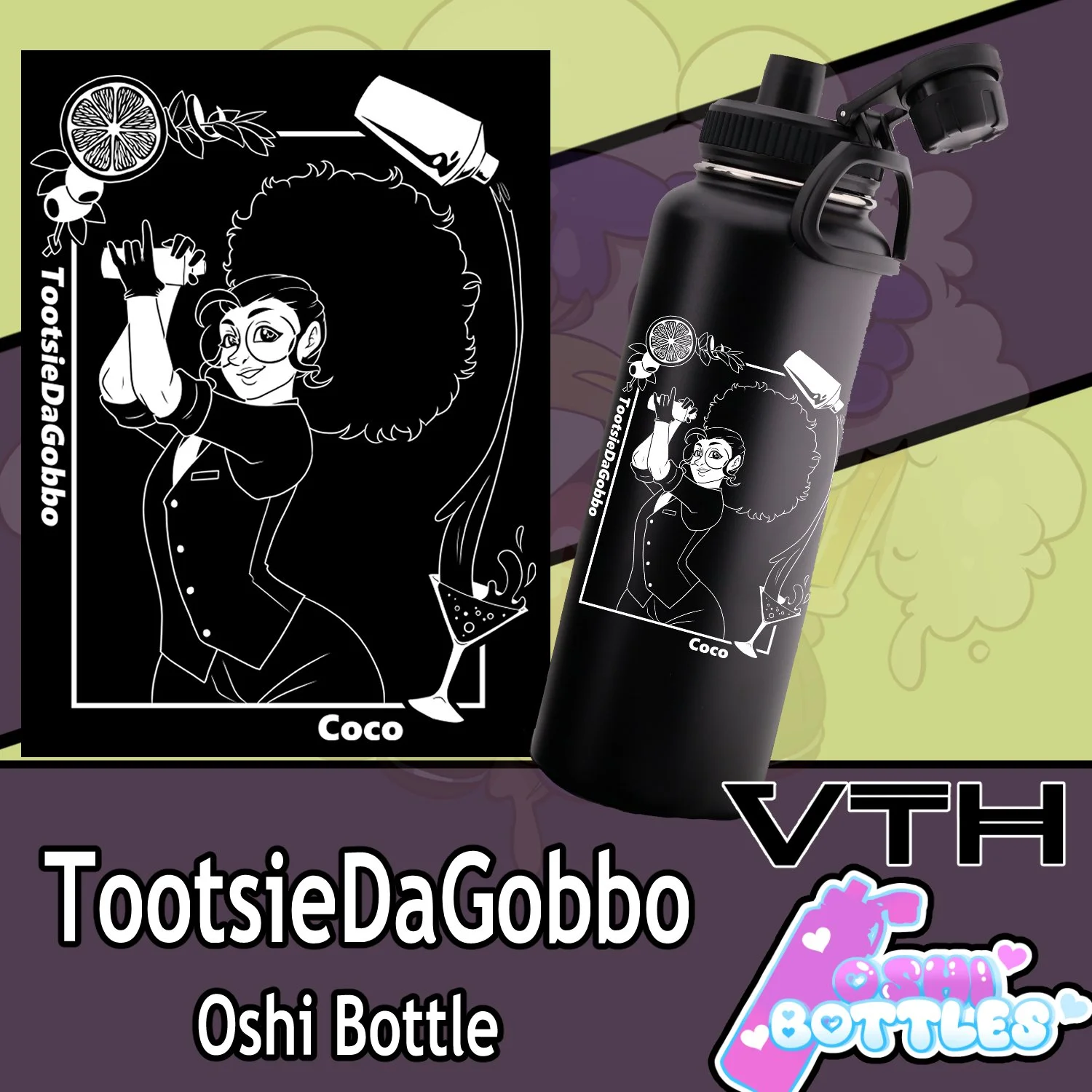Tootsie Da Gobbo Oshi bottle Coco Oc