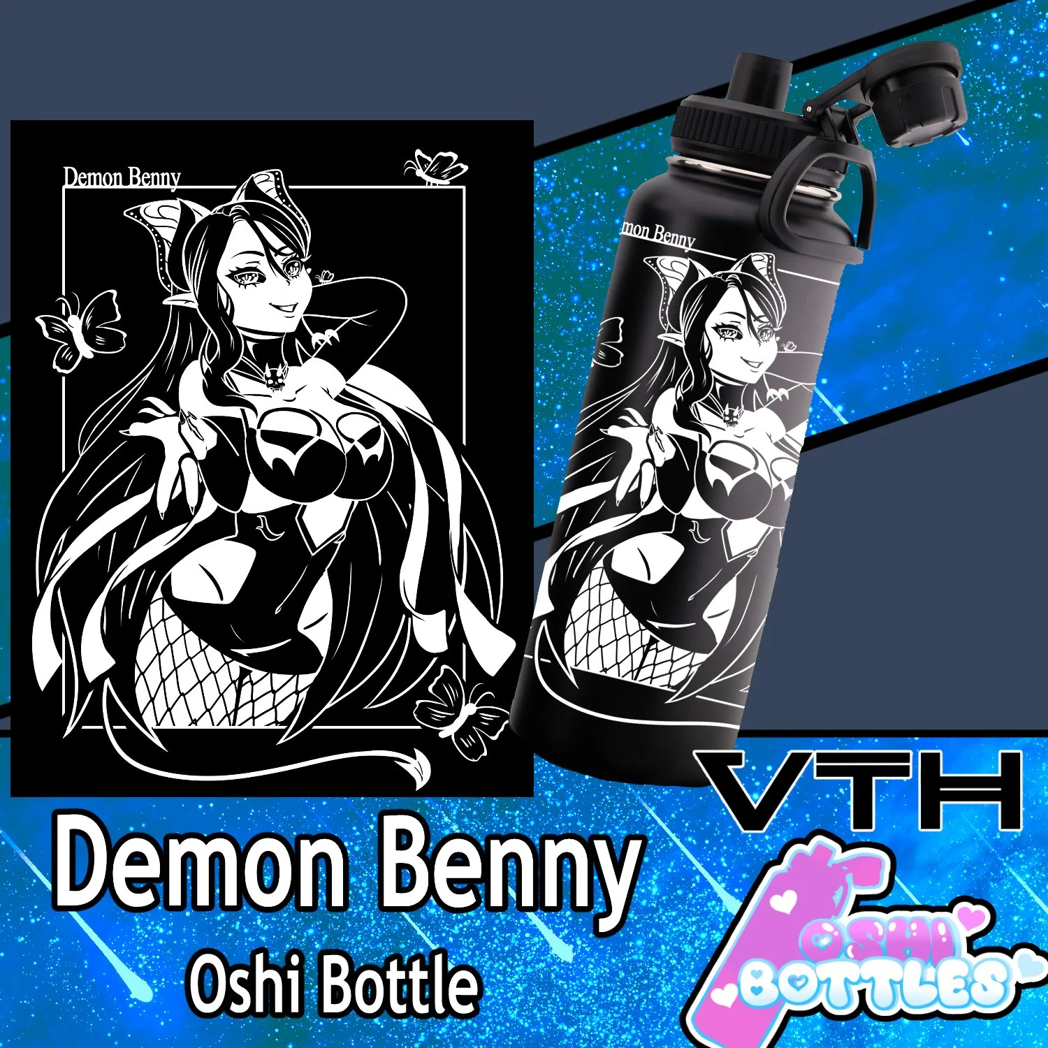 Demon Benny Oshi Bottle