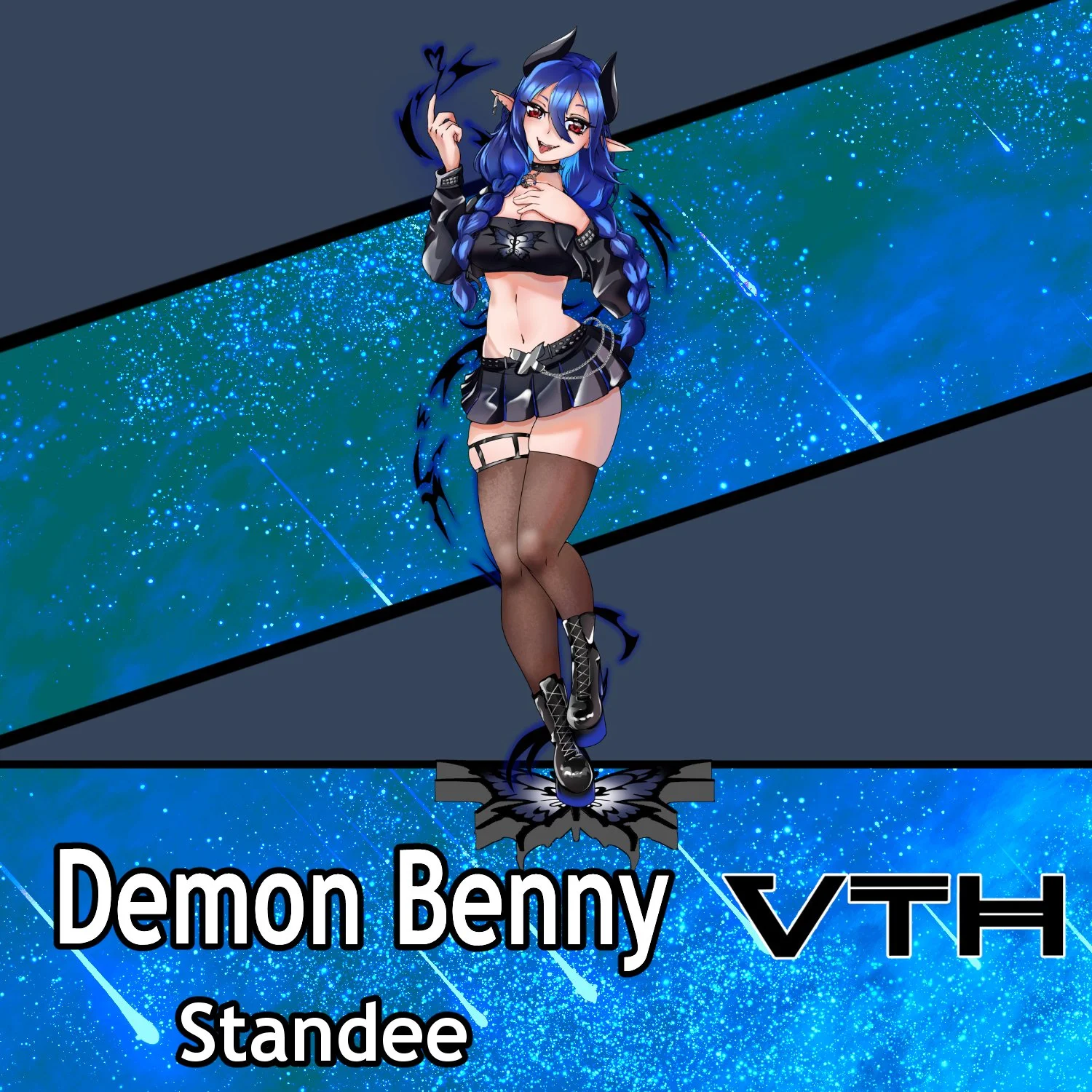 Demon Benny RockStar Standee