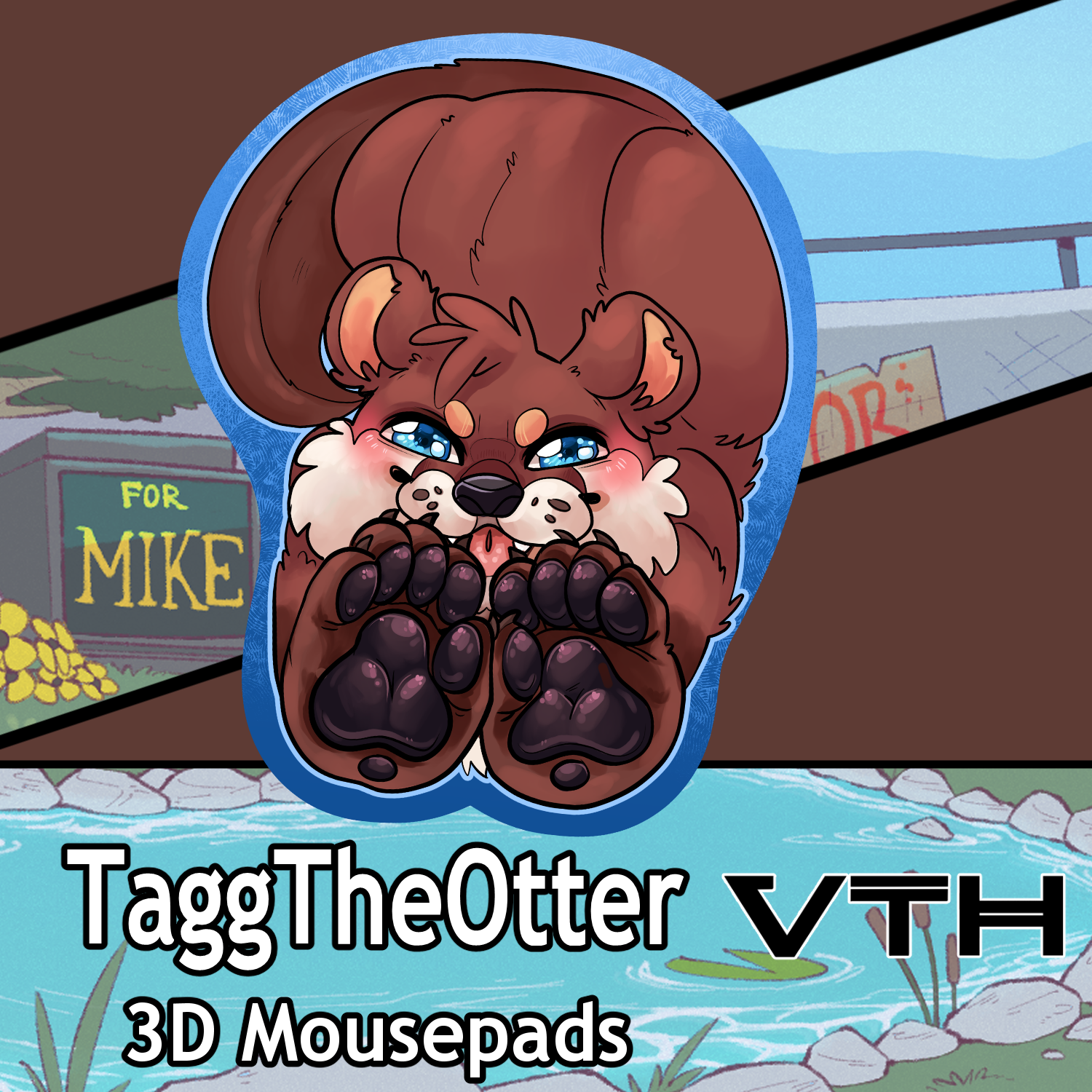 Tagg Wet Lil Hands 3D Mouse