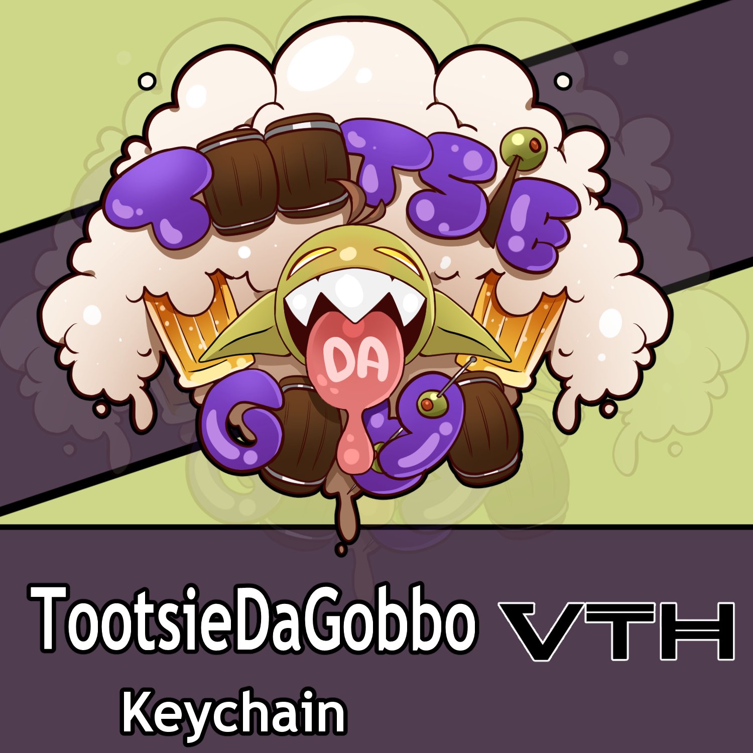Tootsie Da Gobbo Keychain