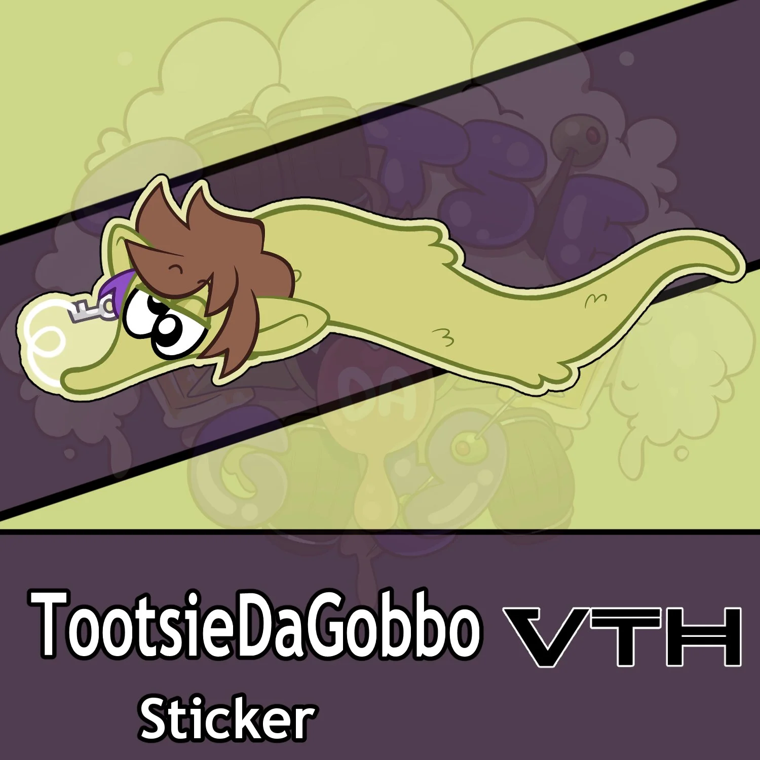 Tootie the gobbo worm sticker.jpg