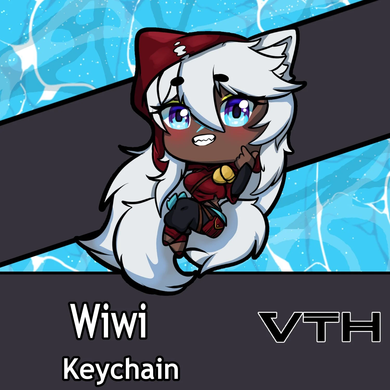 Wiwi Chibi Keychain
