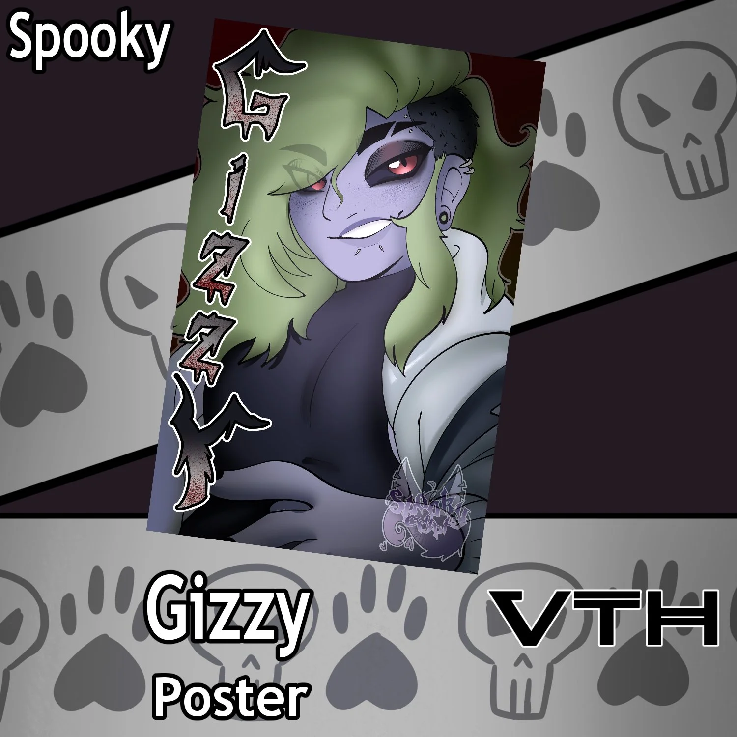 Gizzy Poster - Spooky