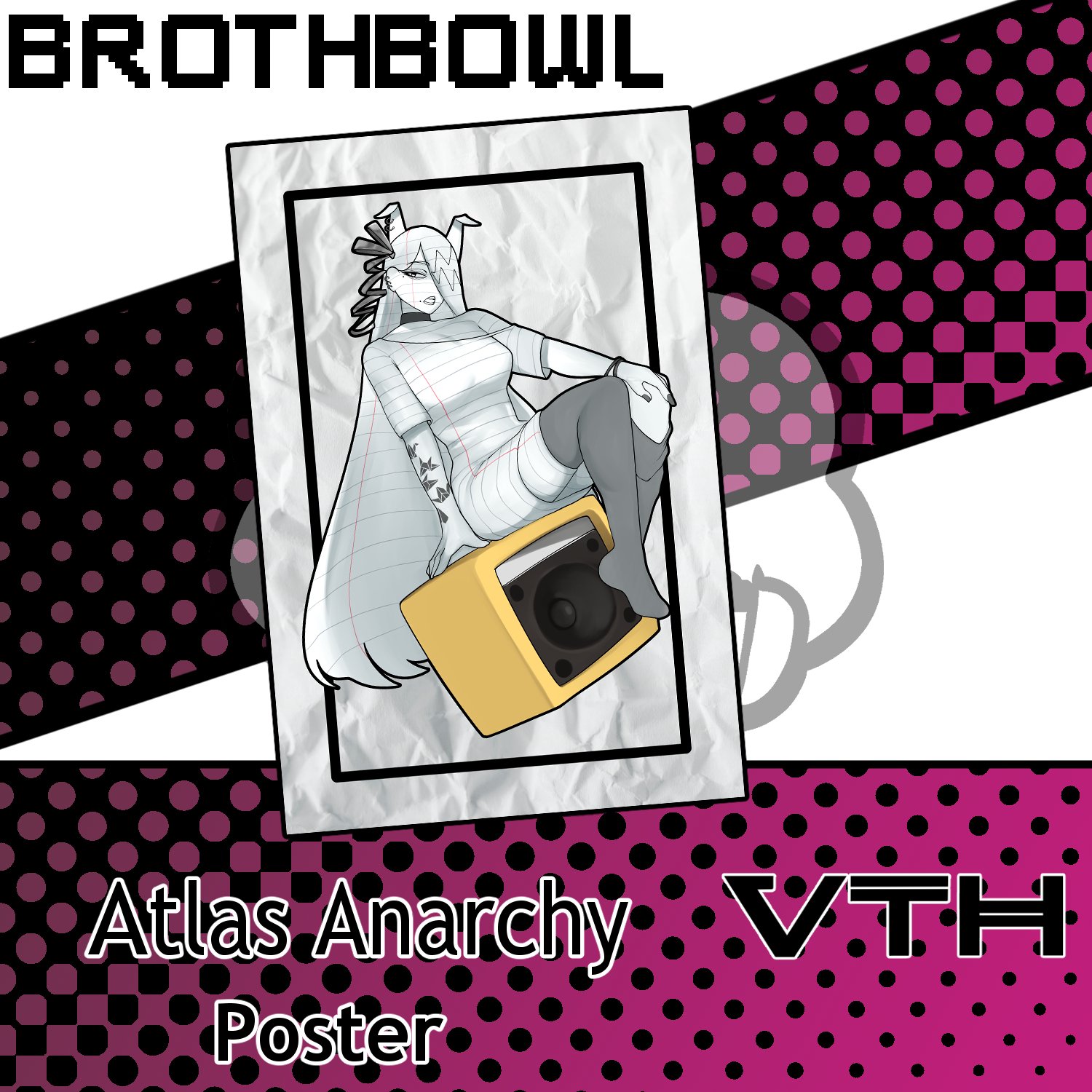 Atlas Anarchy Poster - Brothbowl