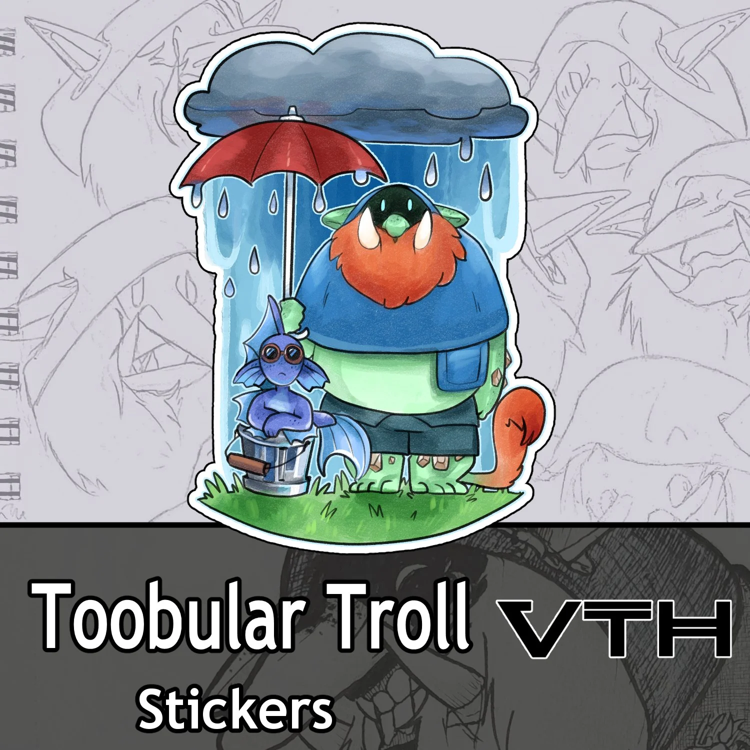 Toob rainy day sticker.jpg