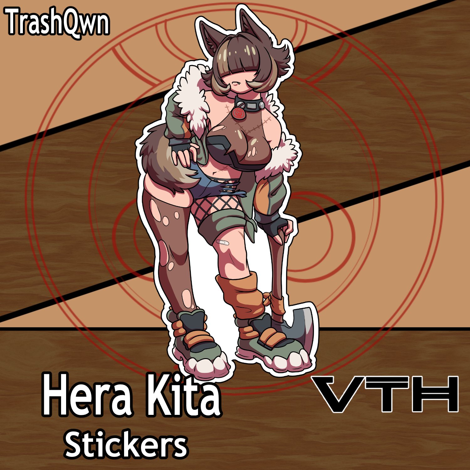 Hera Kita Full Body Sticker -TrashQwn