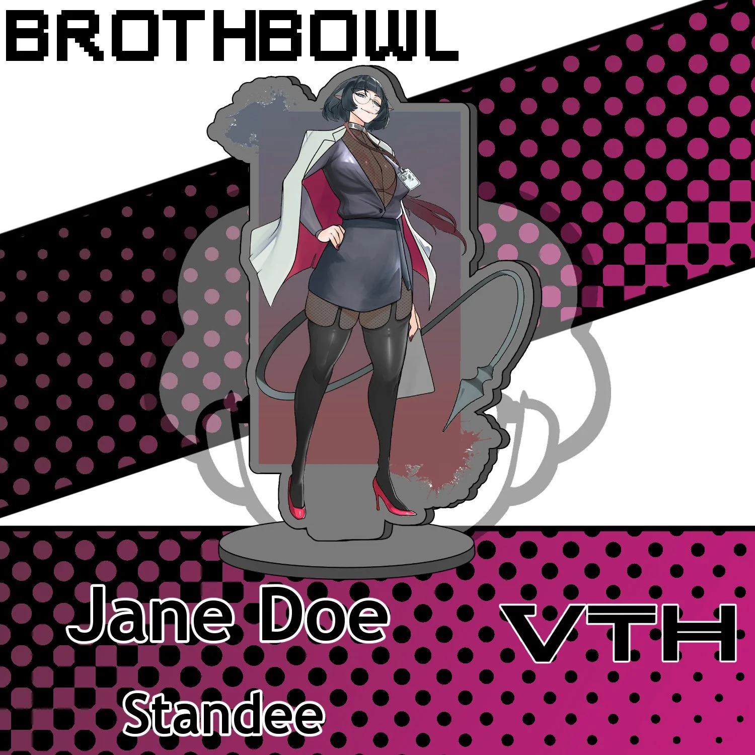 ZZZ Jane Doe  Standee - Brothbowl