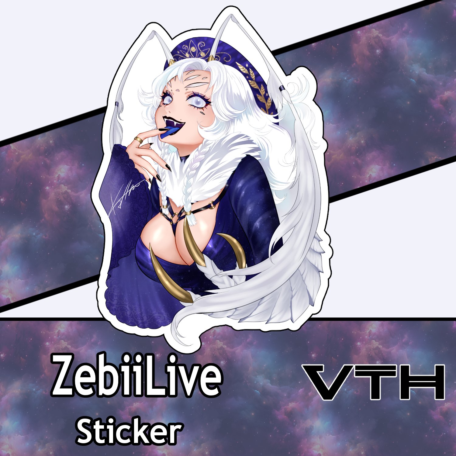 ZebiiLive's Delight Sticker