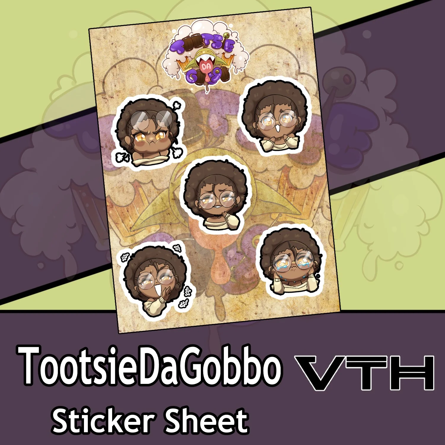 Tootie the gobbo Coco sticker sheet.jpg