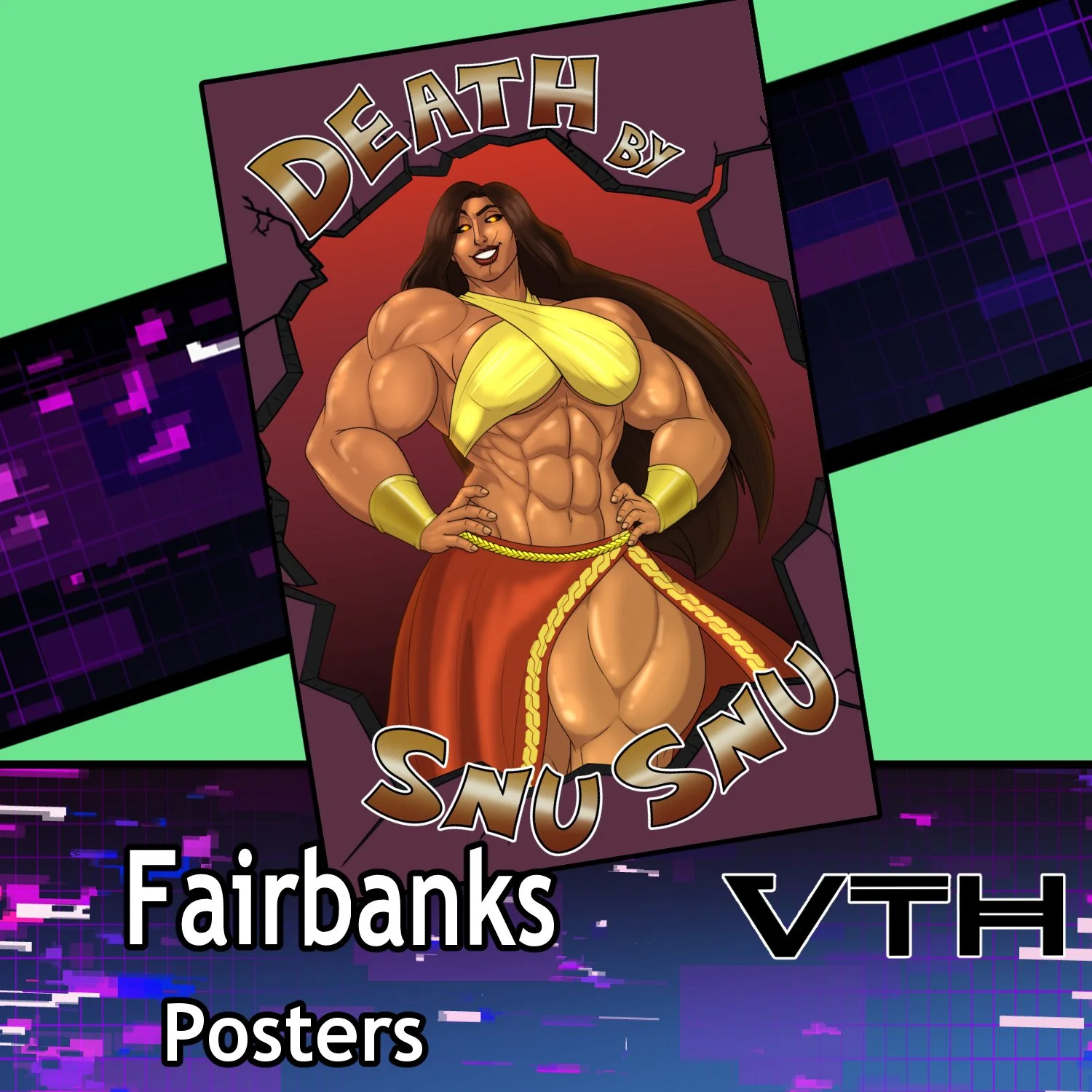 Fairbanks Death By Snu Snu Poster