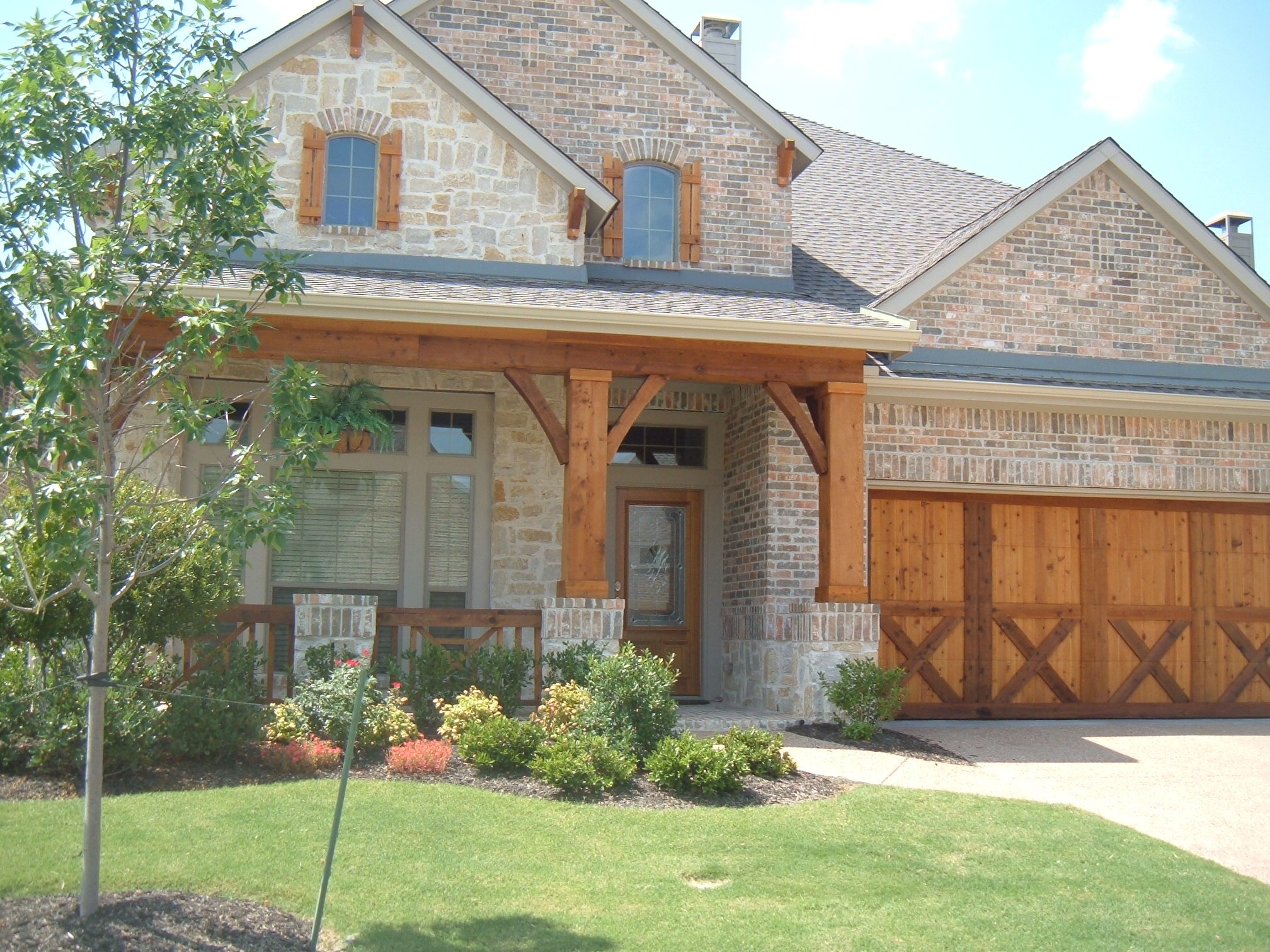 front home wood work clear cedar.JPG