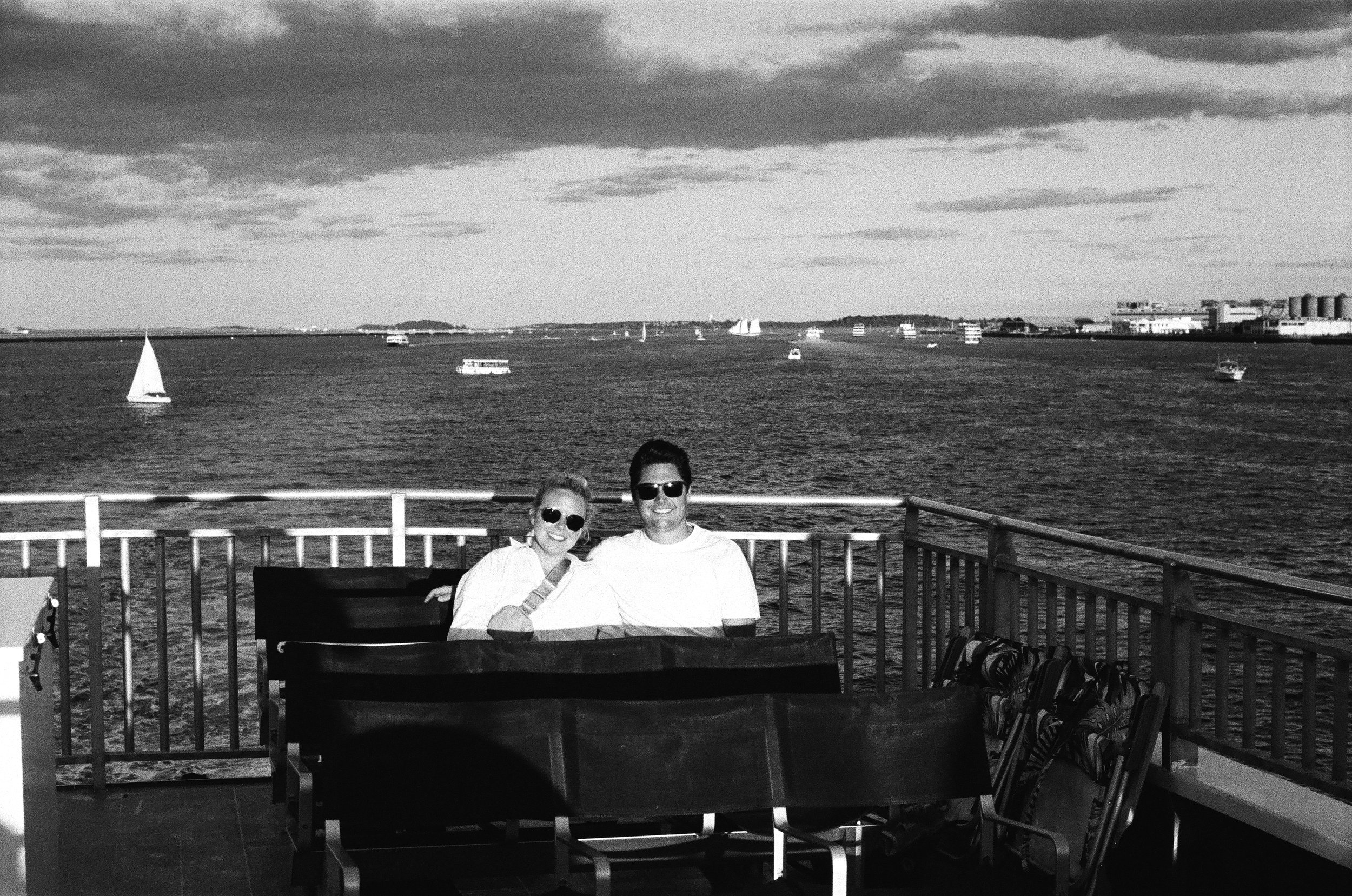 Kit & Andrew - Boston Harbor