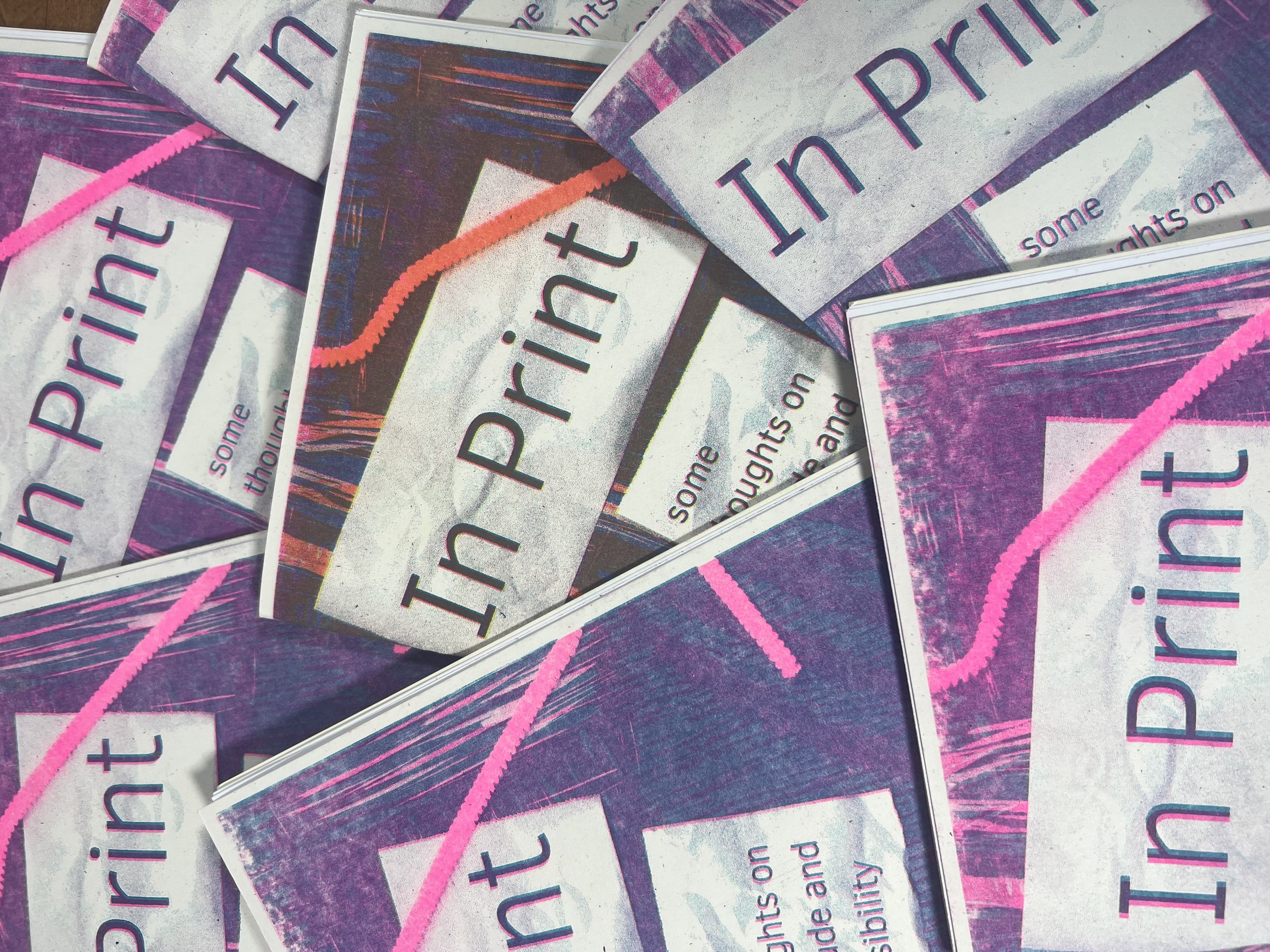 In Print: Some Thoughts on Finitude and Possibility 