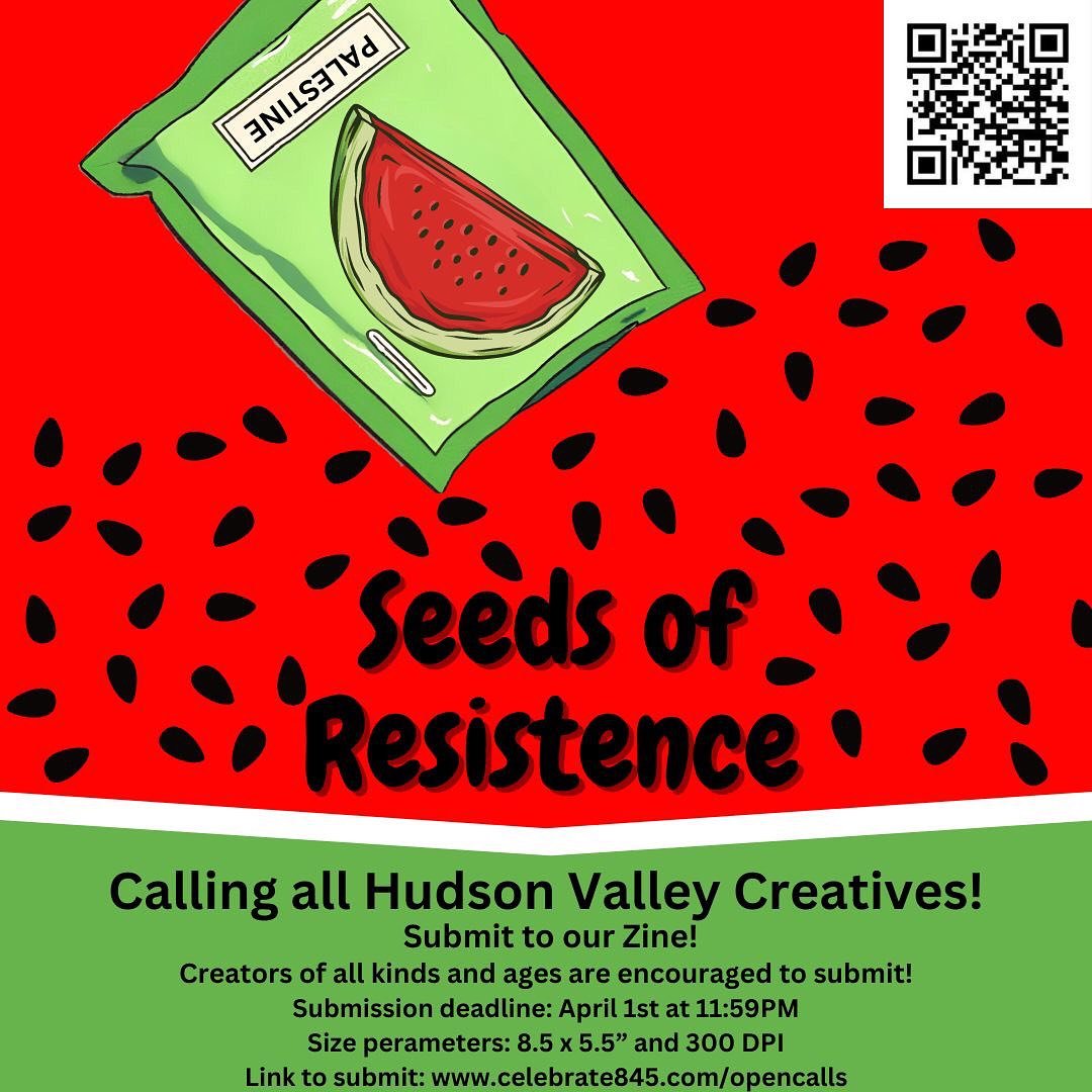 UPCOMING SUBMISSION OPPORTUNITY! 
SUBMIT BY APRIL 1 🍉📆

We are honored to release our latest open call to marginalized, low income creatives in New York&rsquo;s &ldquo;Hudson Valley&rdquo; region. Qader Voice @qadervoice , Celebrate845 @celebrate.8