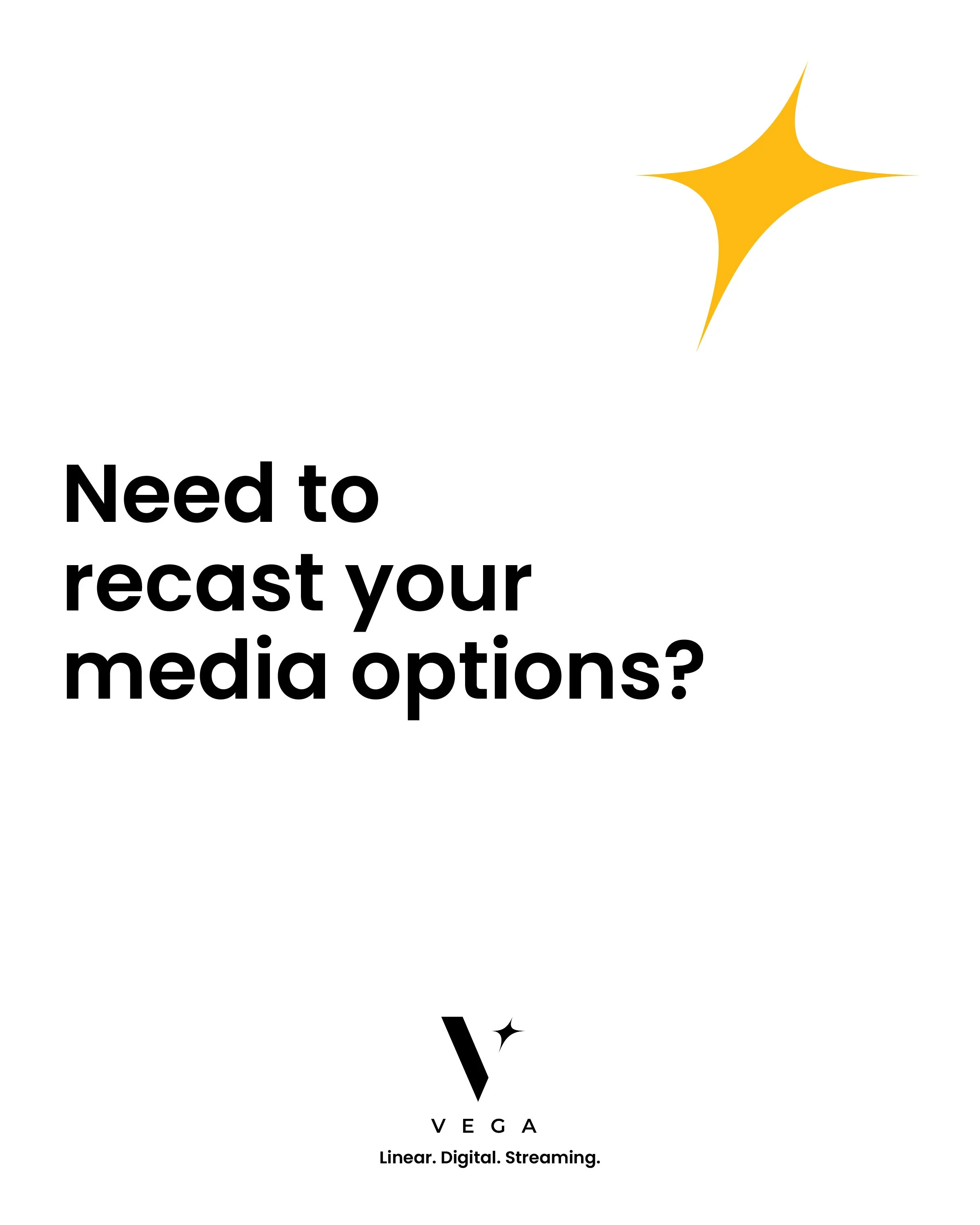 Vega Brochure Cover