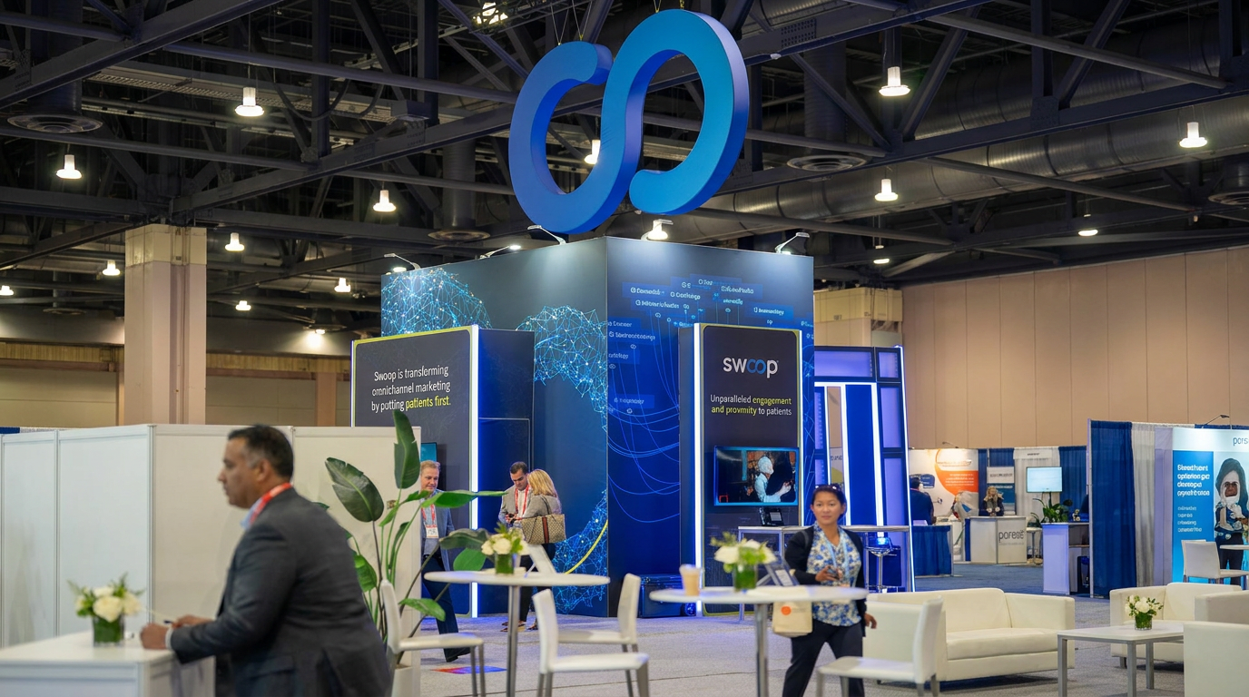 Swoop Pharmaceutical Trade Show Booth