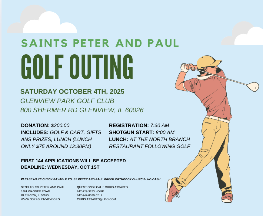 Saints Peter and Paul Golf Outing