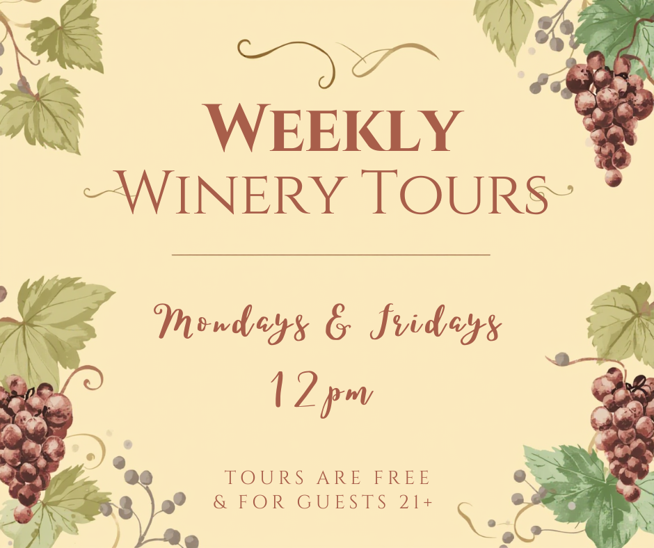 September Weekday Winery Tours 