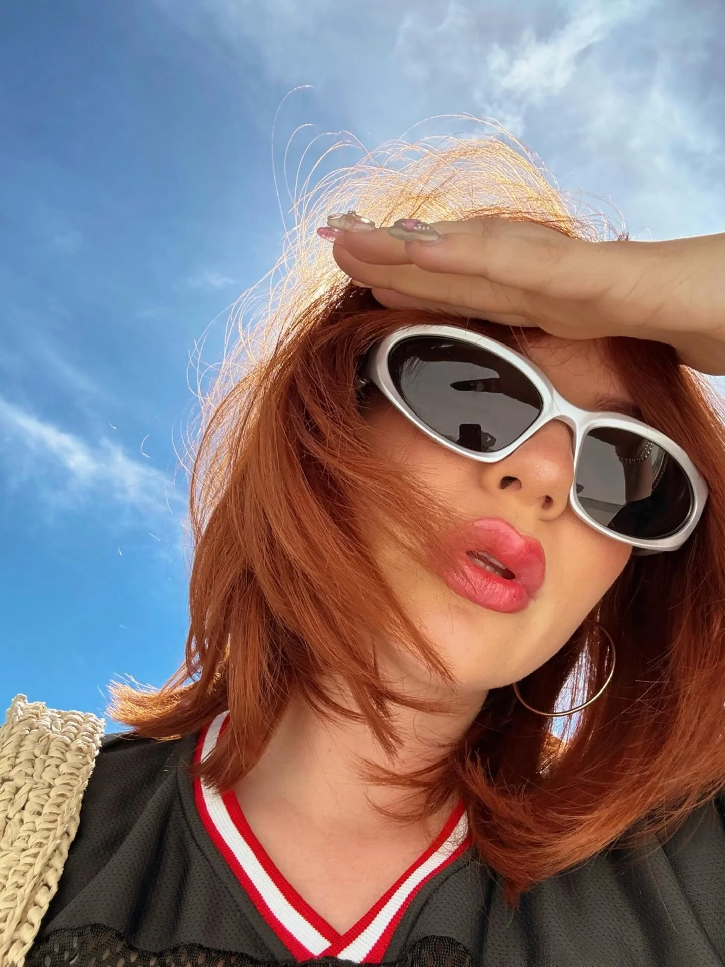 thrifted this lacrosse jersey idk #springfashion #ootd #thrifted