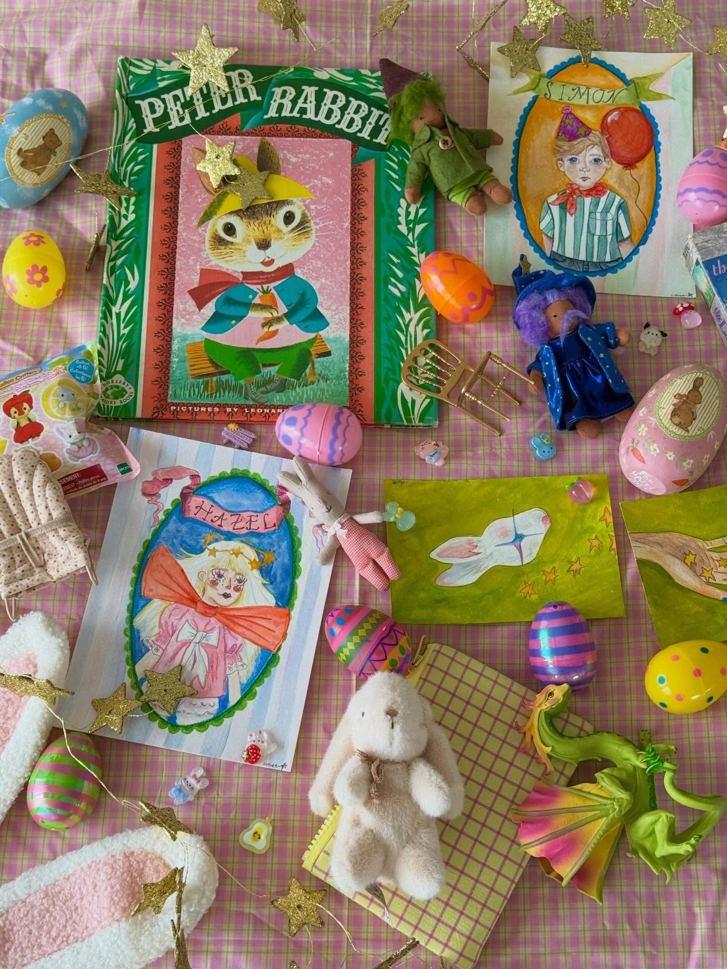 some of the stuff I am putting in my kids Easter baskets 🧺🧚&zwj;♀️✨🐇🦋🐉 #motherhood #childhood #easter #easterbasket #easterbasketstuffers