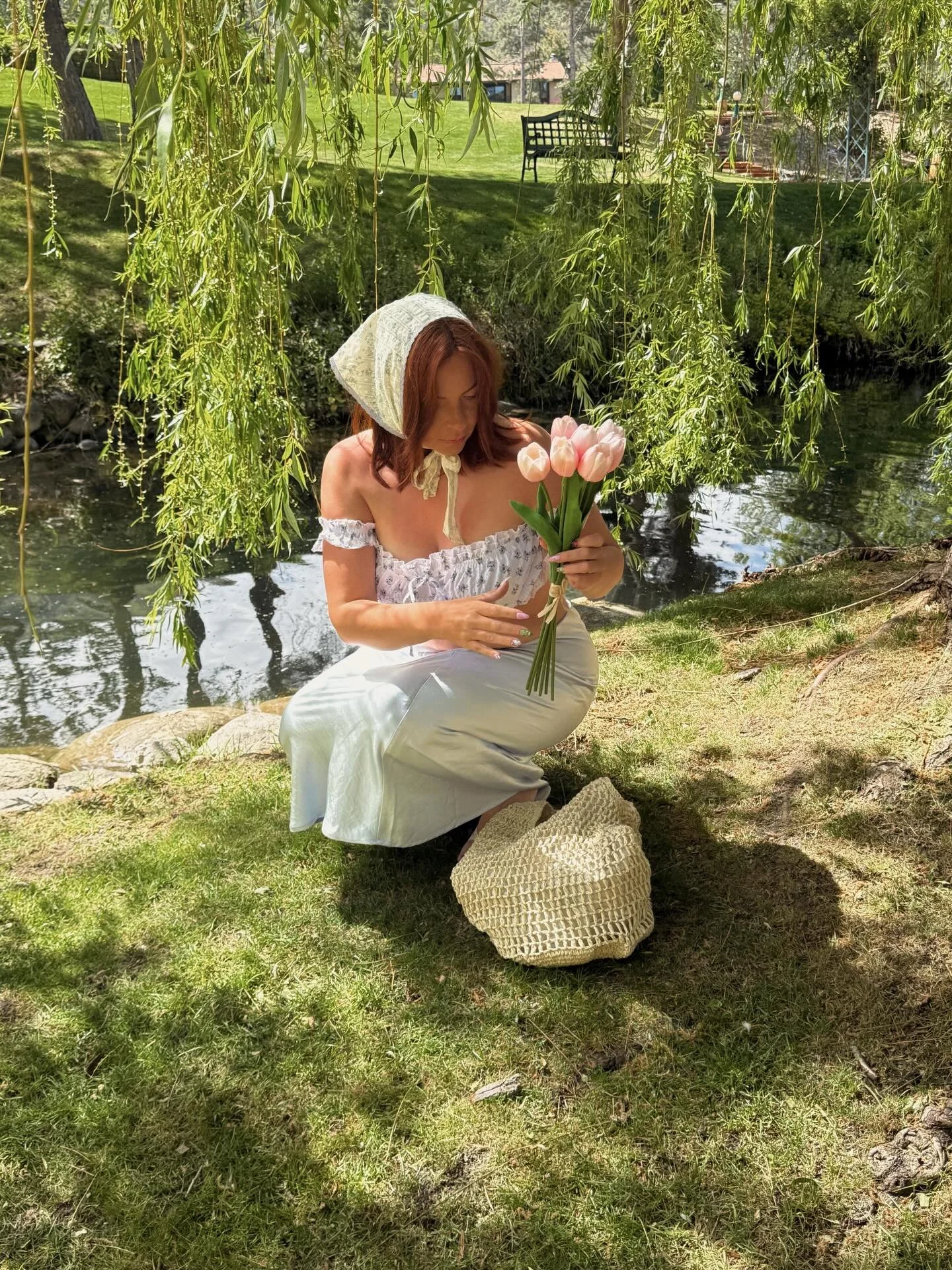just two mamas absolutely eating 🌸 #motherhood #spring #photodump #springfashıon
