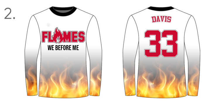 White Flame Shirt