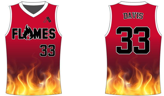 Red Flame Jersey