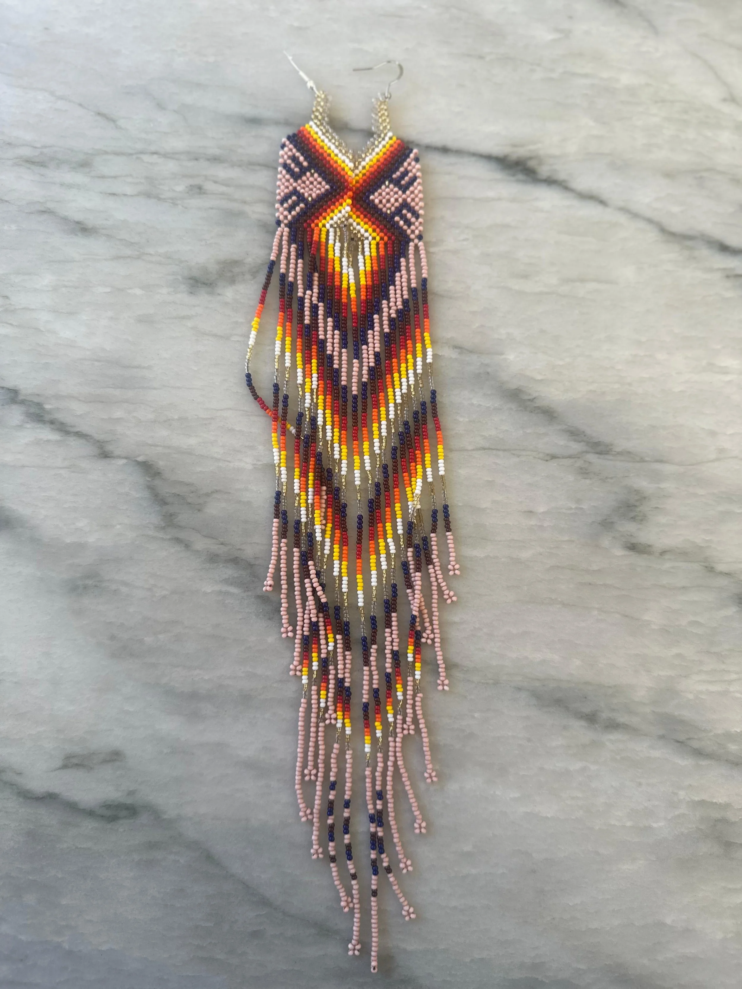 Yawanawá beaded earrings