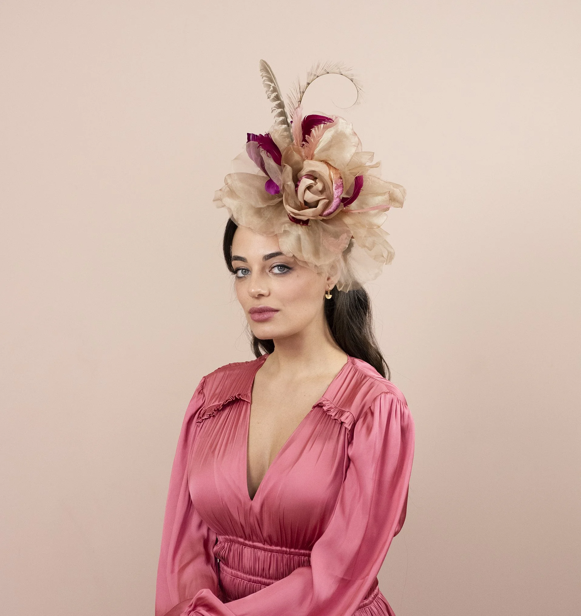 Award winning British milliner royal occasion hat design