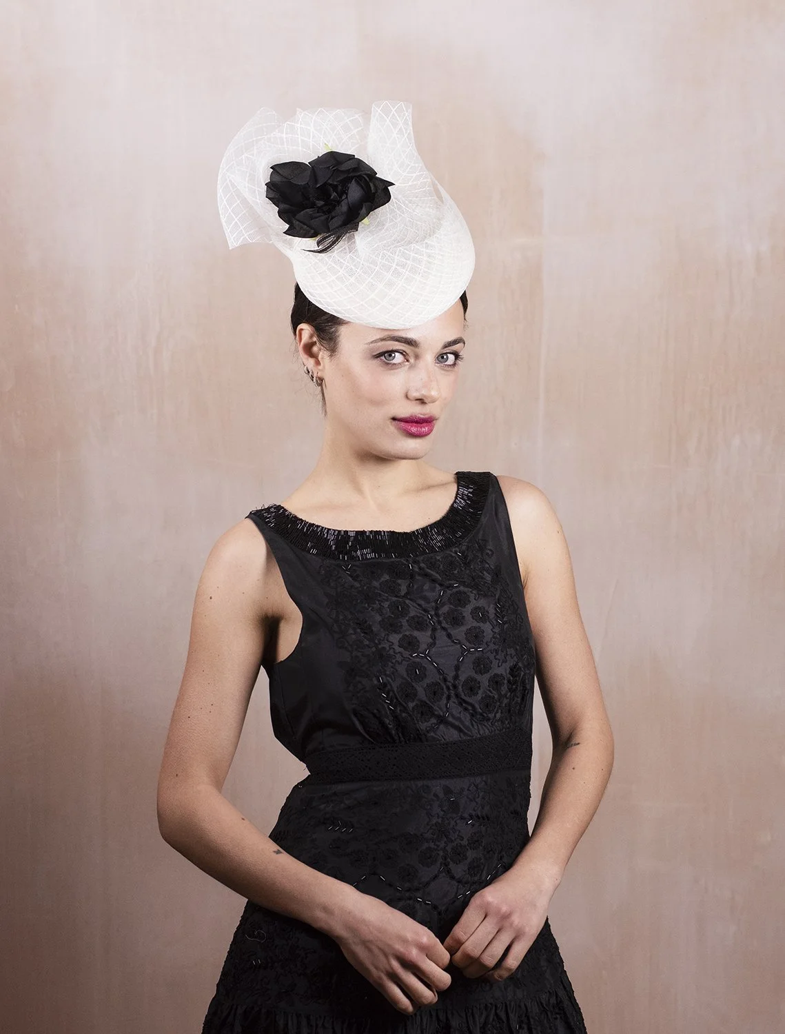 Royal garden party hat Buckingham Palace handcrafted millinery