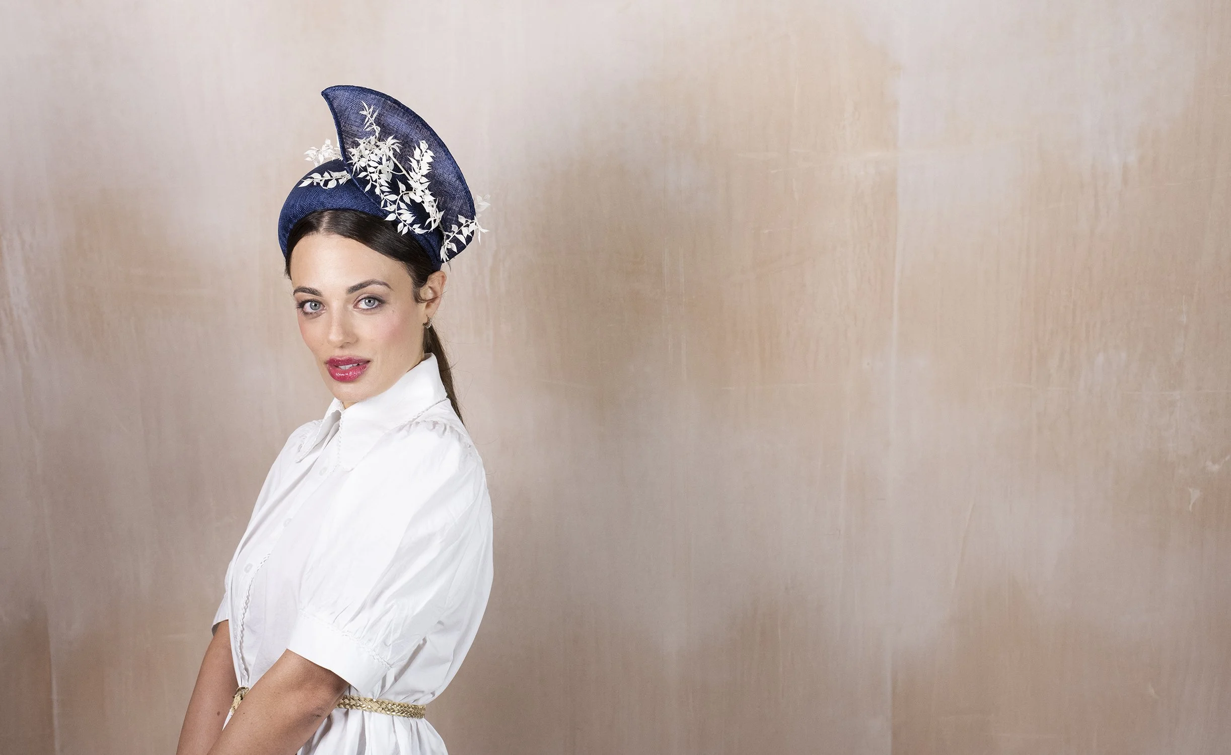 The Milano. Rachel Skinner Millinery hats for weddings.jpg