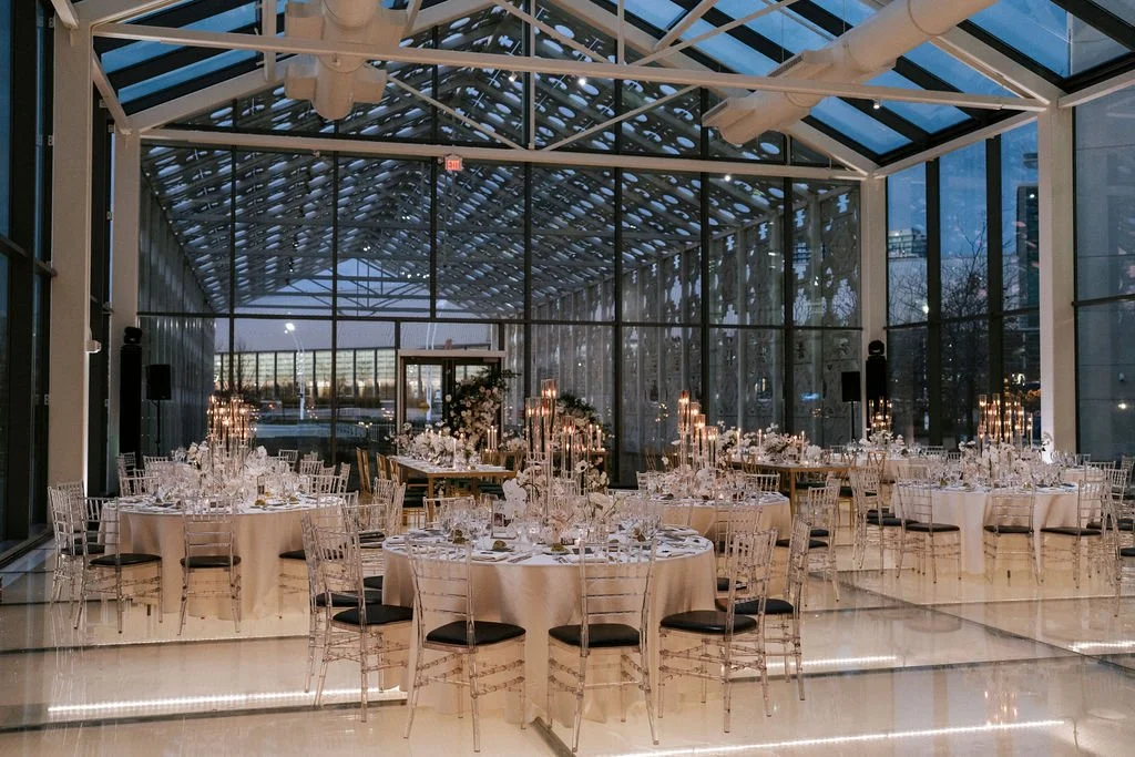 New Fort Hall in Hotel X is a contemporary glass room wedding venue space
