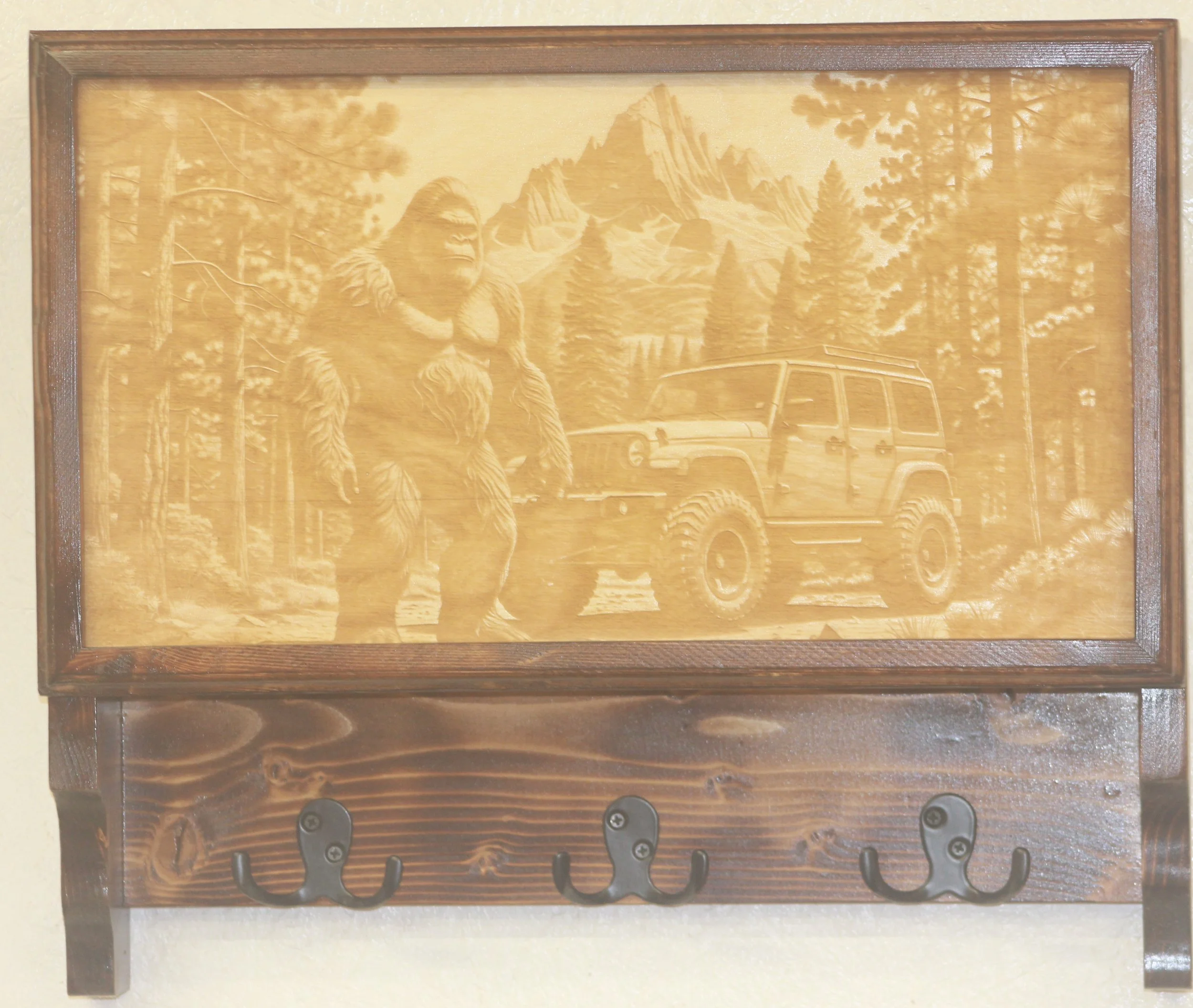 Big Foot Jeep concealment box