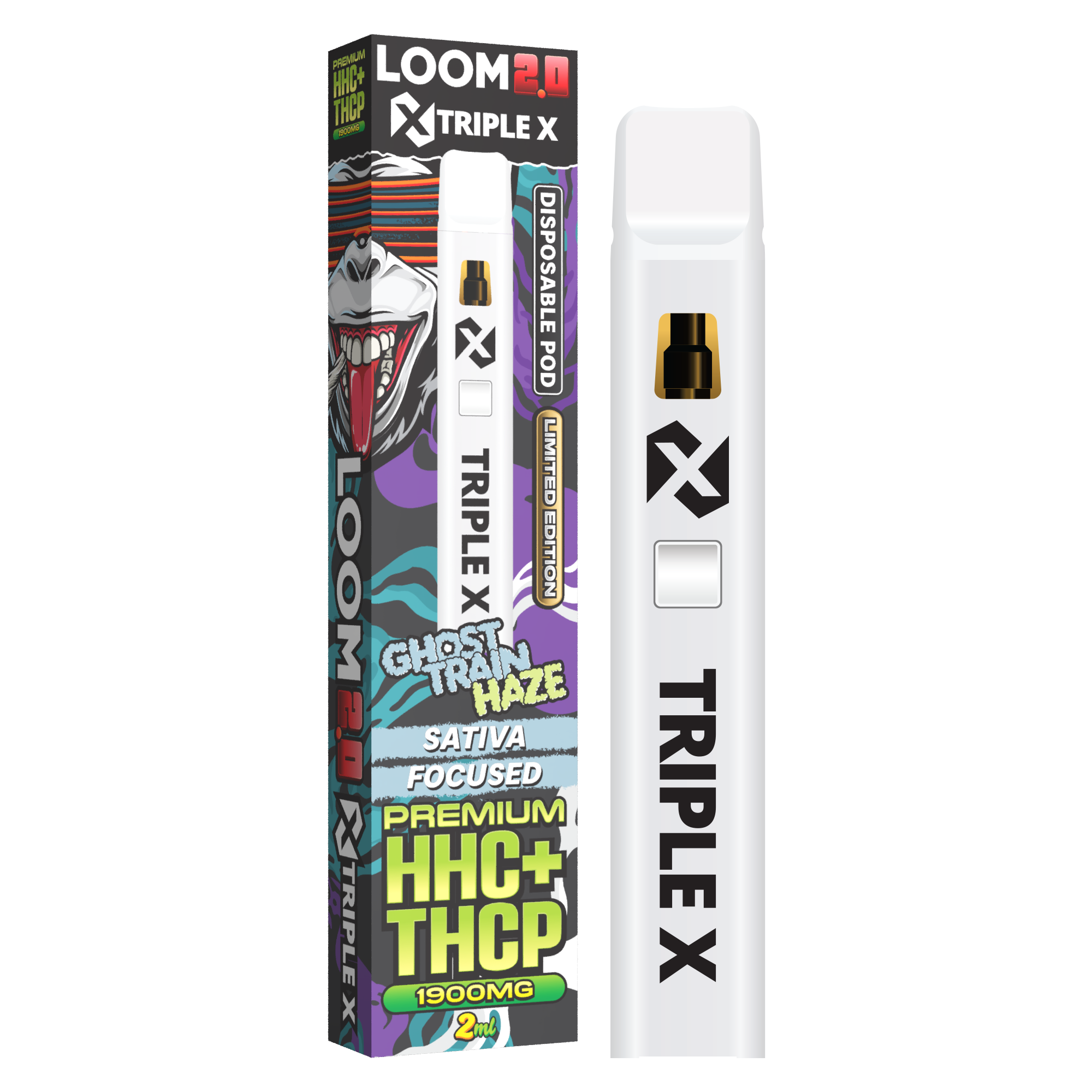 LOOM 2.0 Triple X THCP Premium Vape 2ml