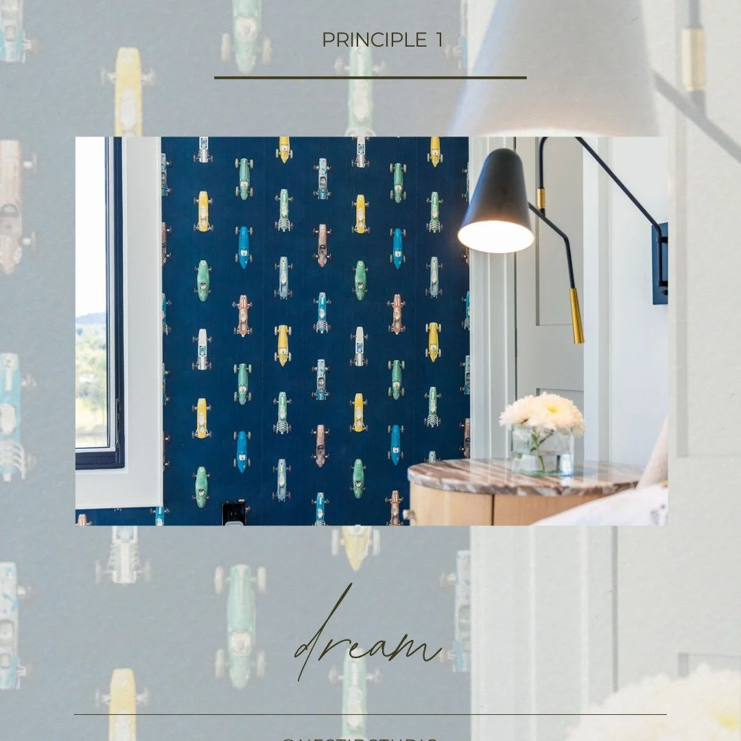 As the kids head back to school, their spaces at home should do more than just look good, they should work for them too.

Four guiding principles to follow when designing kid spaces:

|Dream| - cozy corners that spark imagination

|Inspire| - walls a