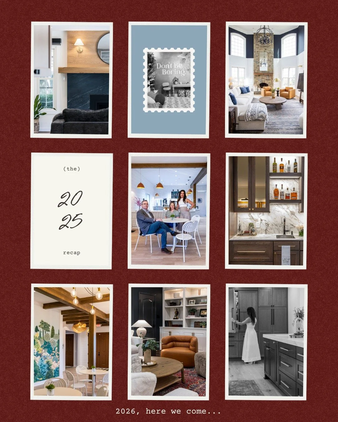 2025, a year of thoughtful spaces, meaningful partnerships, and design rooted in purpose.

Grateful for the clients who trusted the process, the collaborators who elevated every project, and the moments that made it all worthwhile. 

Wishing you and 