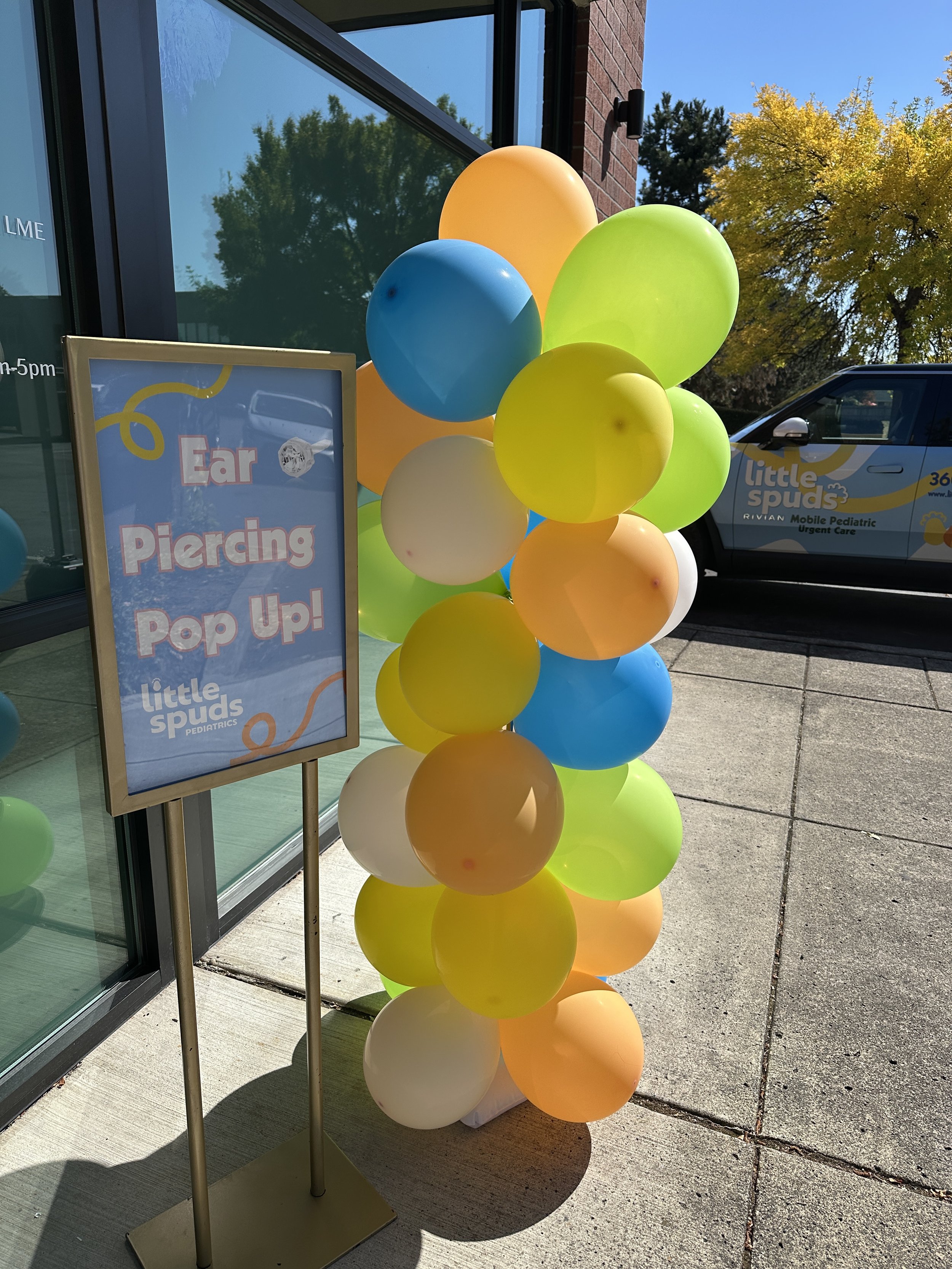 Ear Piercing Pop Up!