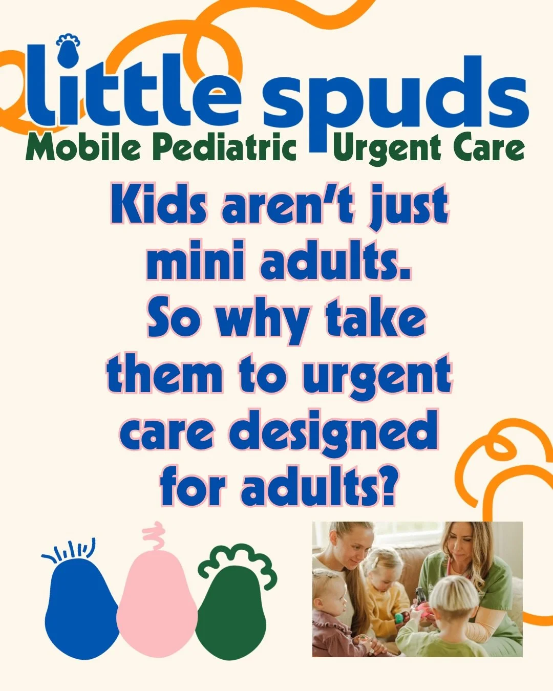 🌡️When your child is sick, specialized pediatric care matters. 

👶🏼Children aren&rsquo;t just mini adults &ndash; their illnesses, exams, and medication dosing are based on age &amp; weight, changing as they grow. That&rsquo;s why care from a pedi