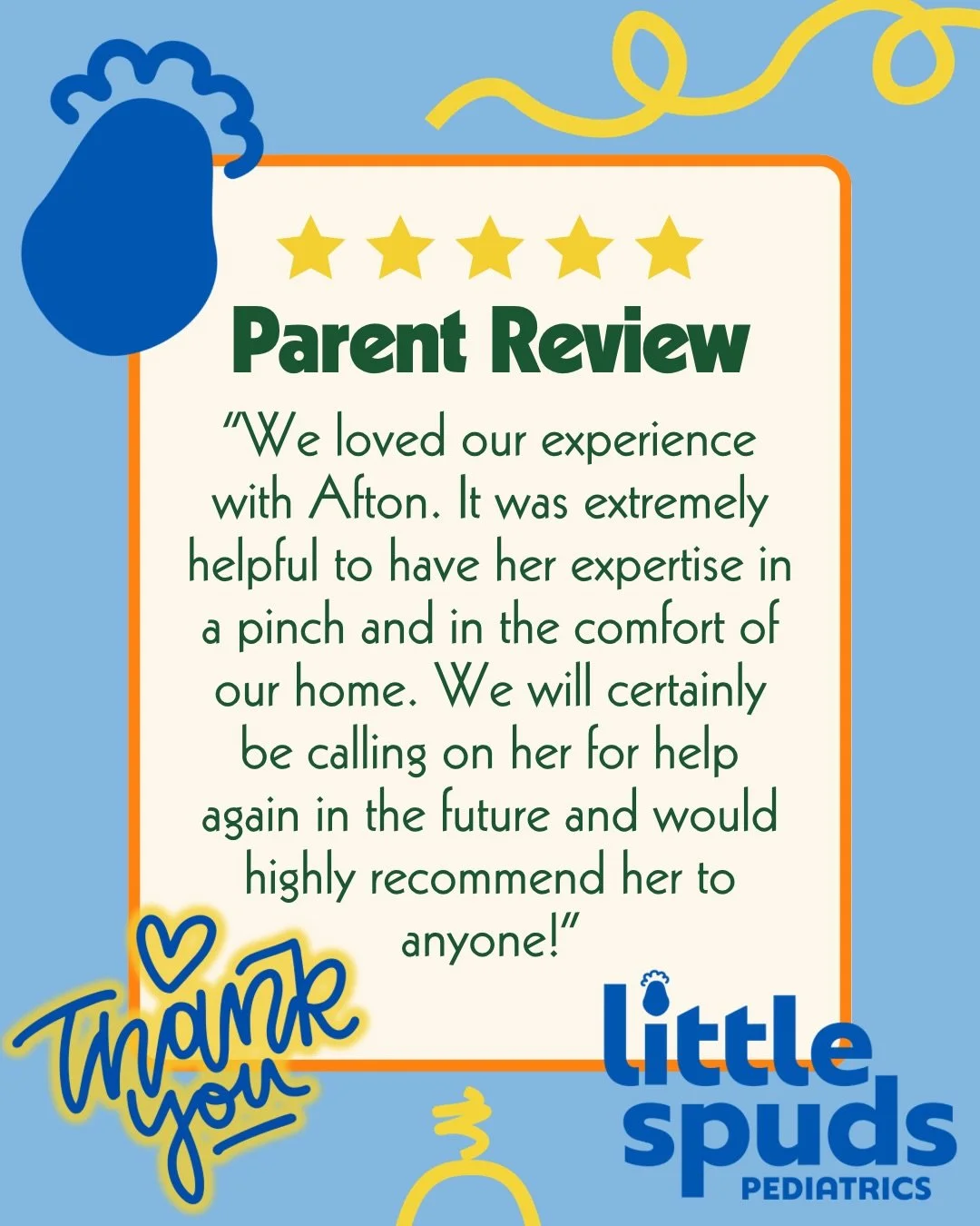 🌟🌟🌟🌟🌟
The best compliment is earning a parent&rsquo;s trust. Check out Little Spuds&rsquo;s most recent parent reviews on google! ⬆️⬆️⬆️
 
HUGE thank you to the families who took the time to leave these kind words and five star Google reviews. Y