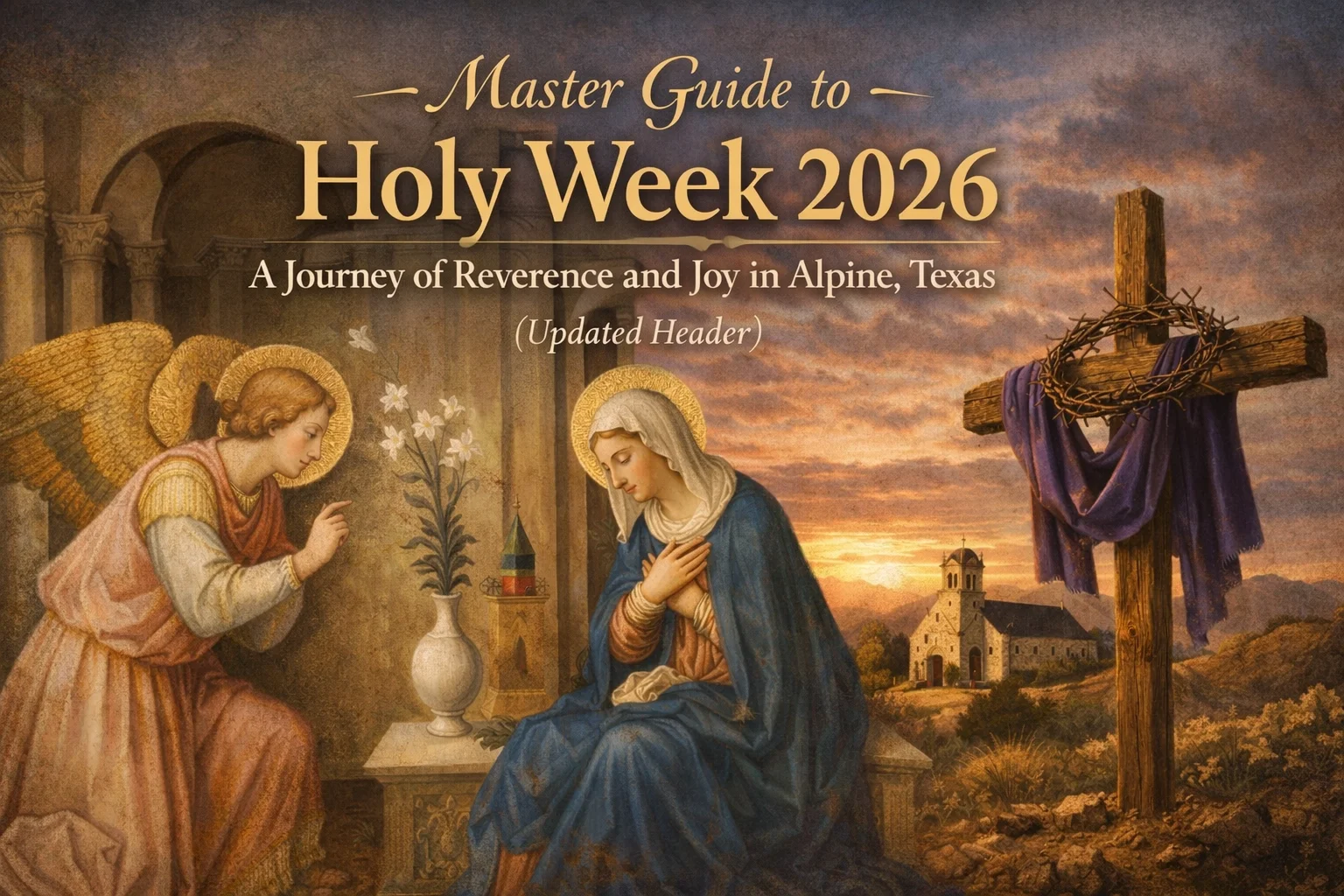 Master Guide to Holy Week 2026: A Journey of Reverence and Joy in Alpine, Texas
