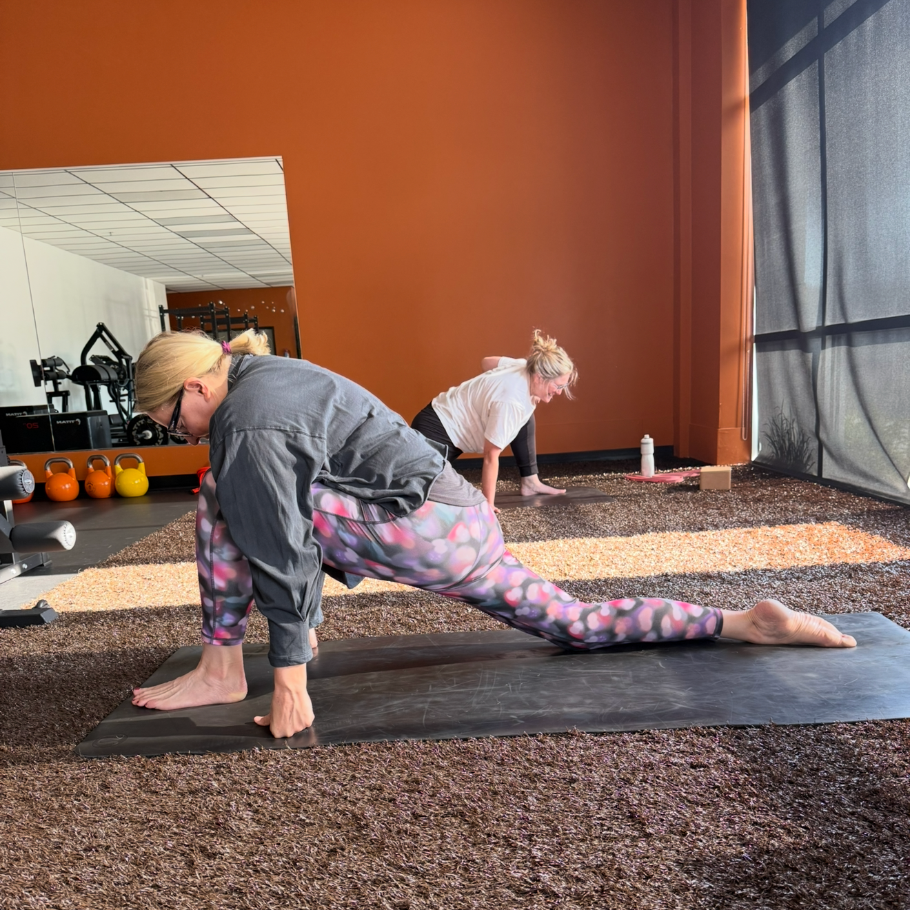 enjoy a grounding Sunday morning stretch. 