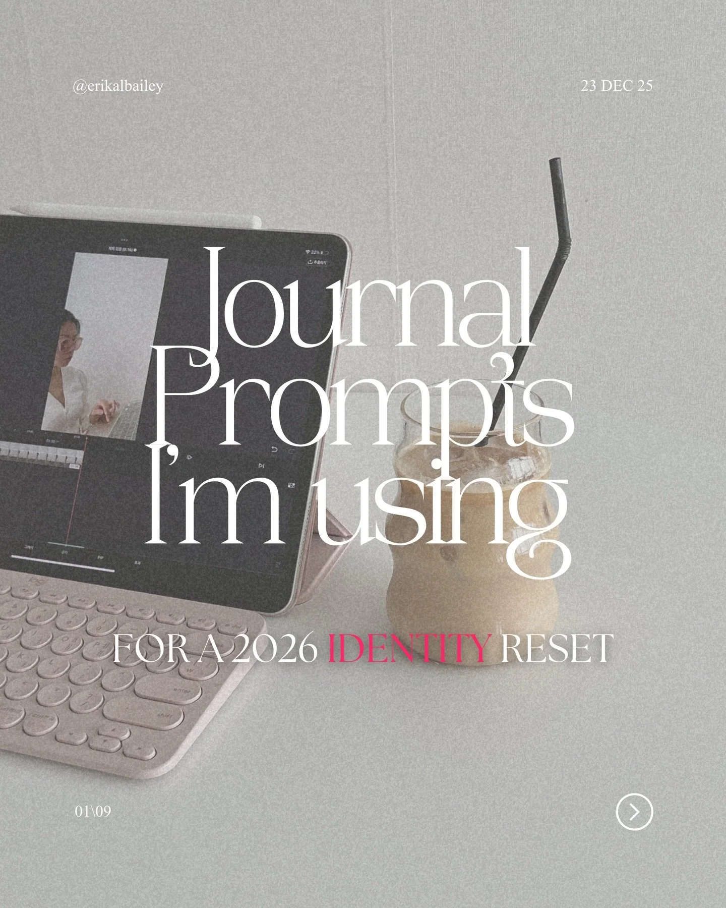 You want a new identity 2026? Journal on these prompts WITHOUT editing yourself&hellip;

I DARE YOU ⚡️

#EmbodiedWoman #IdentityLed #SelfTrustOverApproval #FeminineAuthority 	#alignedpower